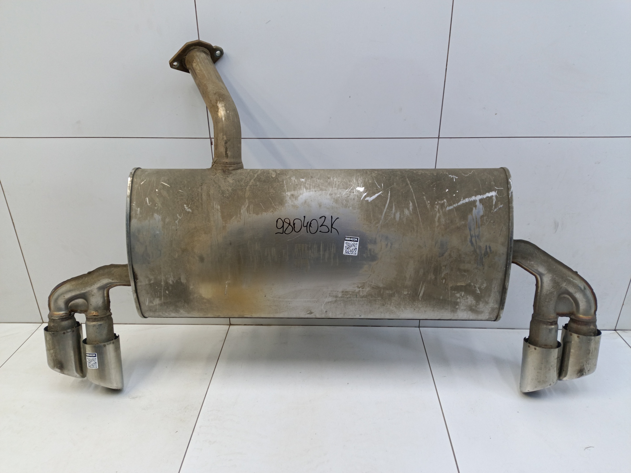 Глушитель задняя часть Geely Coolray