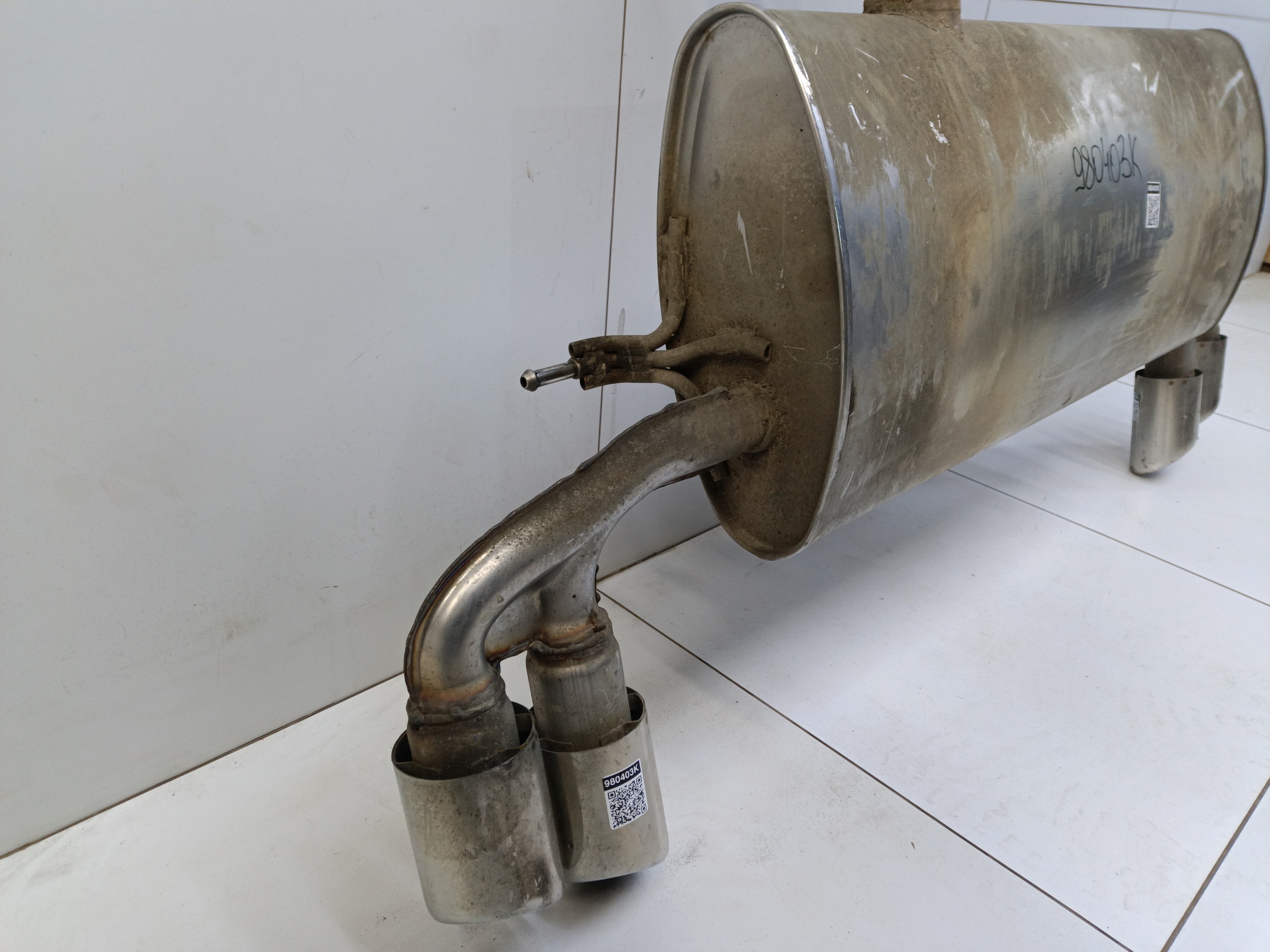 Глушитель задняя часть Geely Coolray