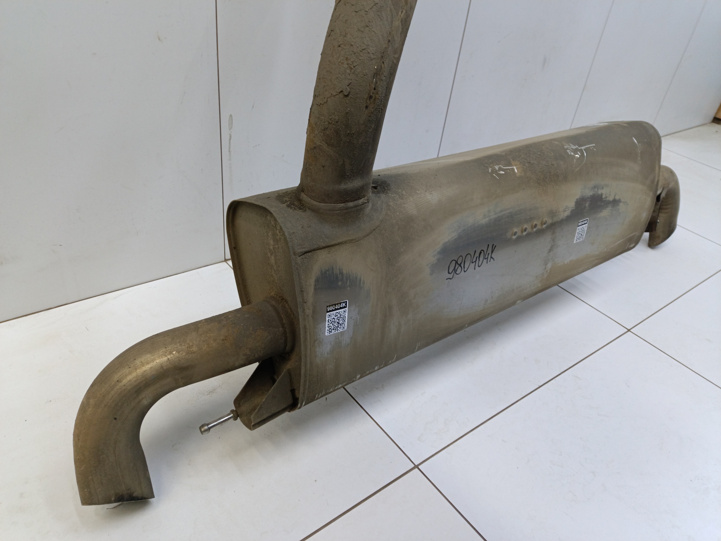 Глушитель задняя часть BMW X7 G07