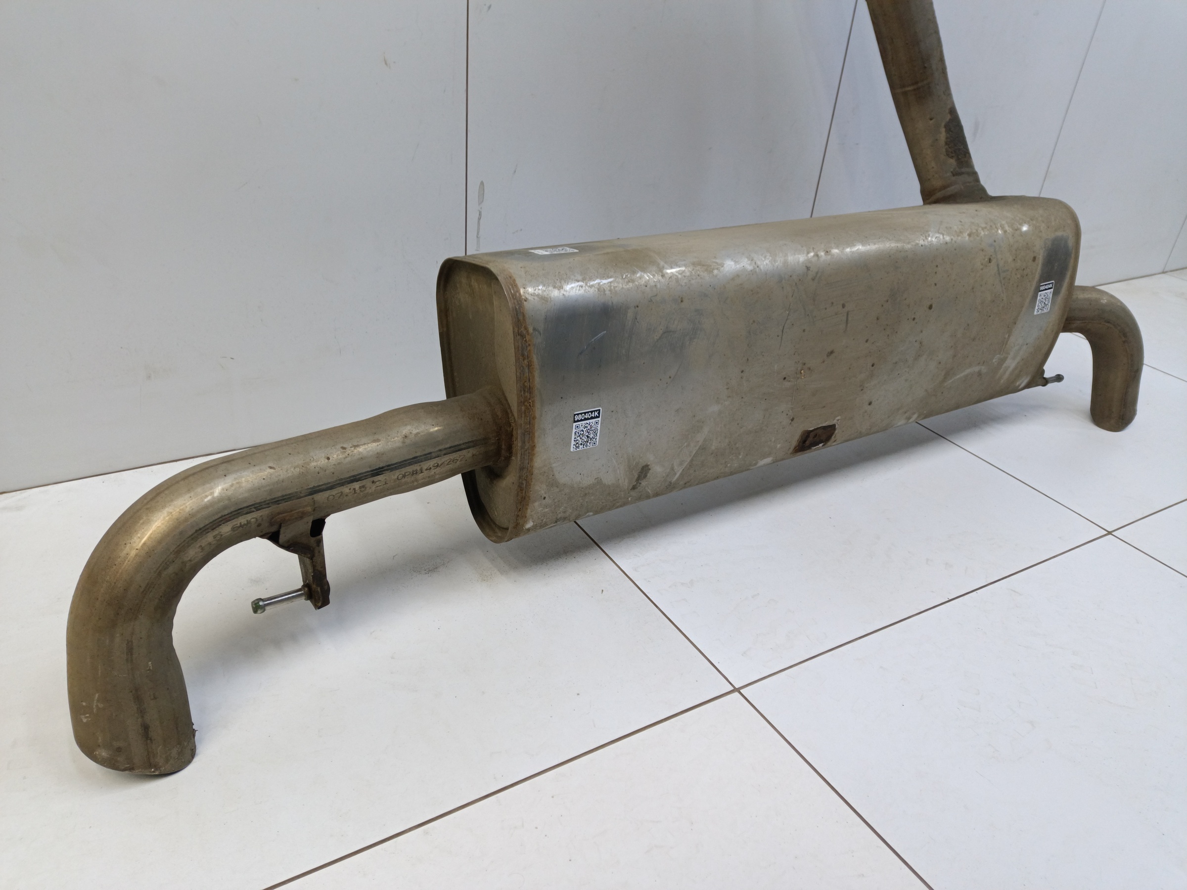 Глушитель задняя часть BMW X7 G07