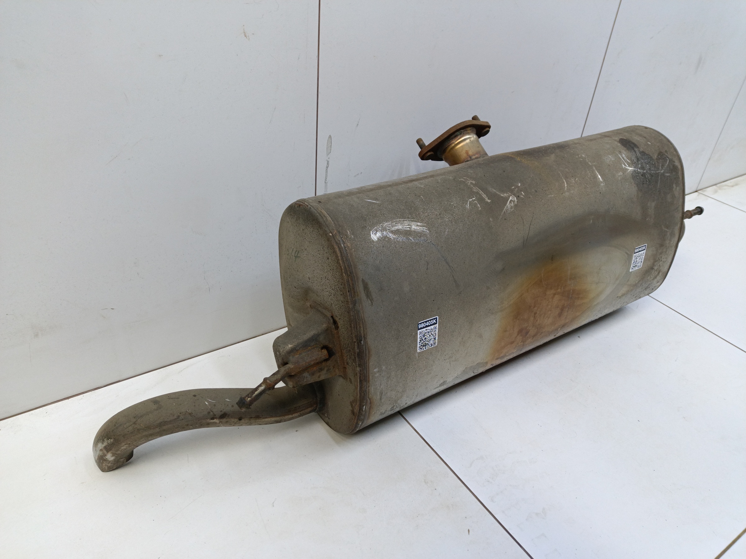 Глушитель задняя часть Haval Dargo