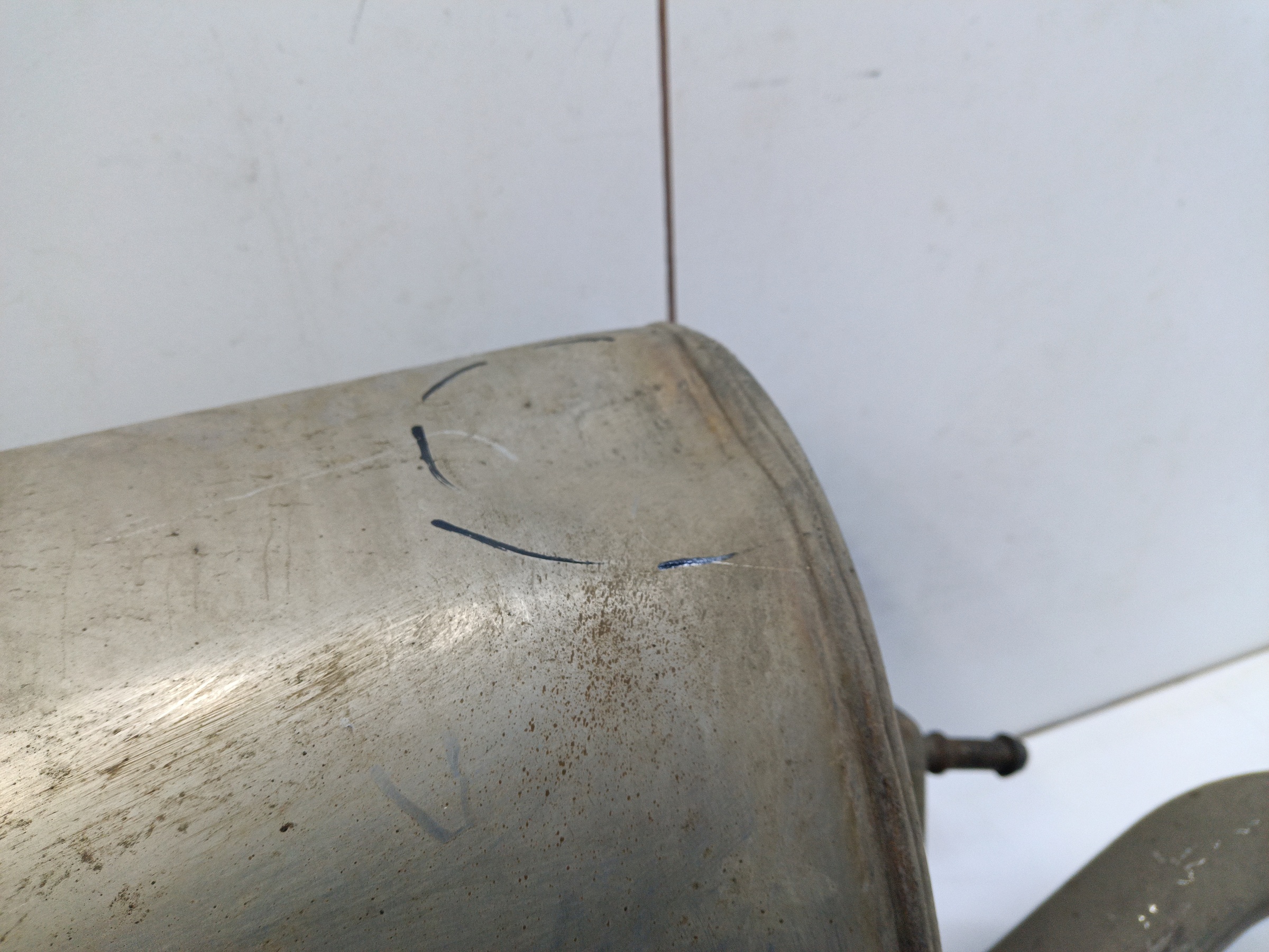 Глушитель задняя часть Haval Dargo