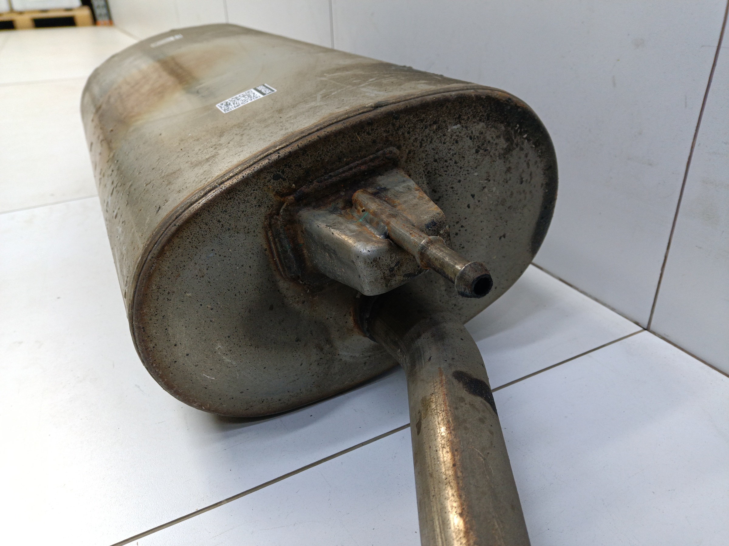 Глушитель задняя часть Haval Dargo