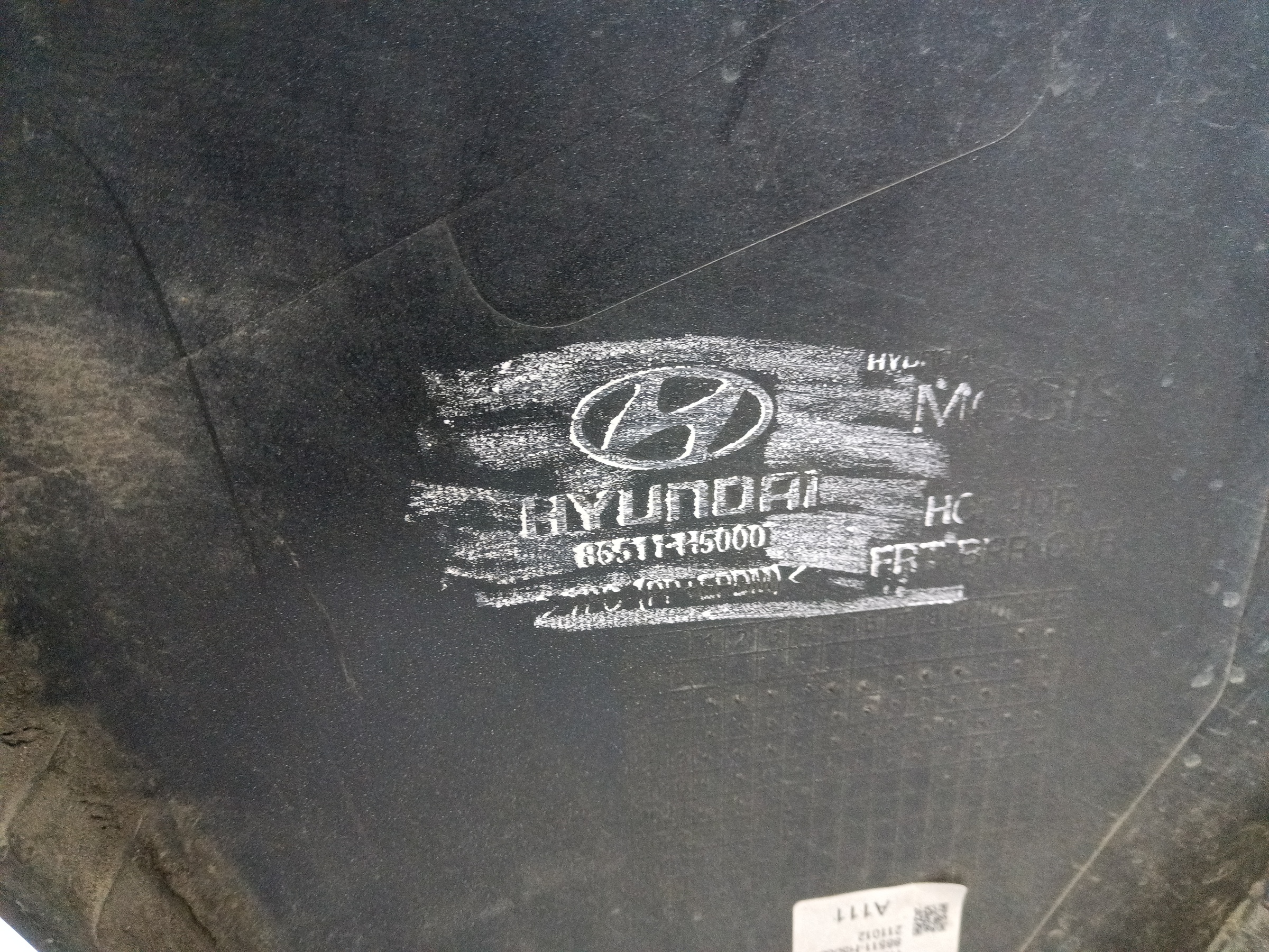 Бампер передний Hyundai Solaris 2