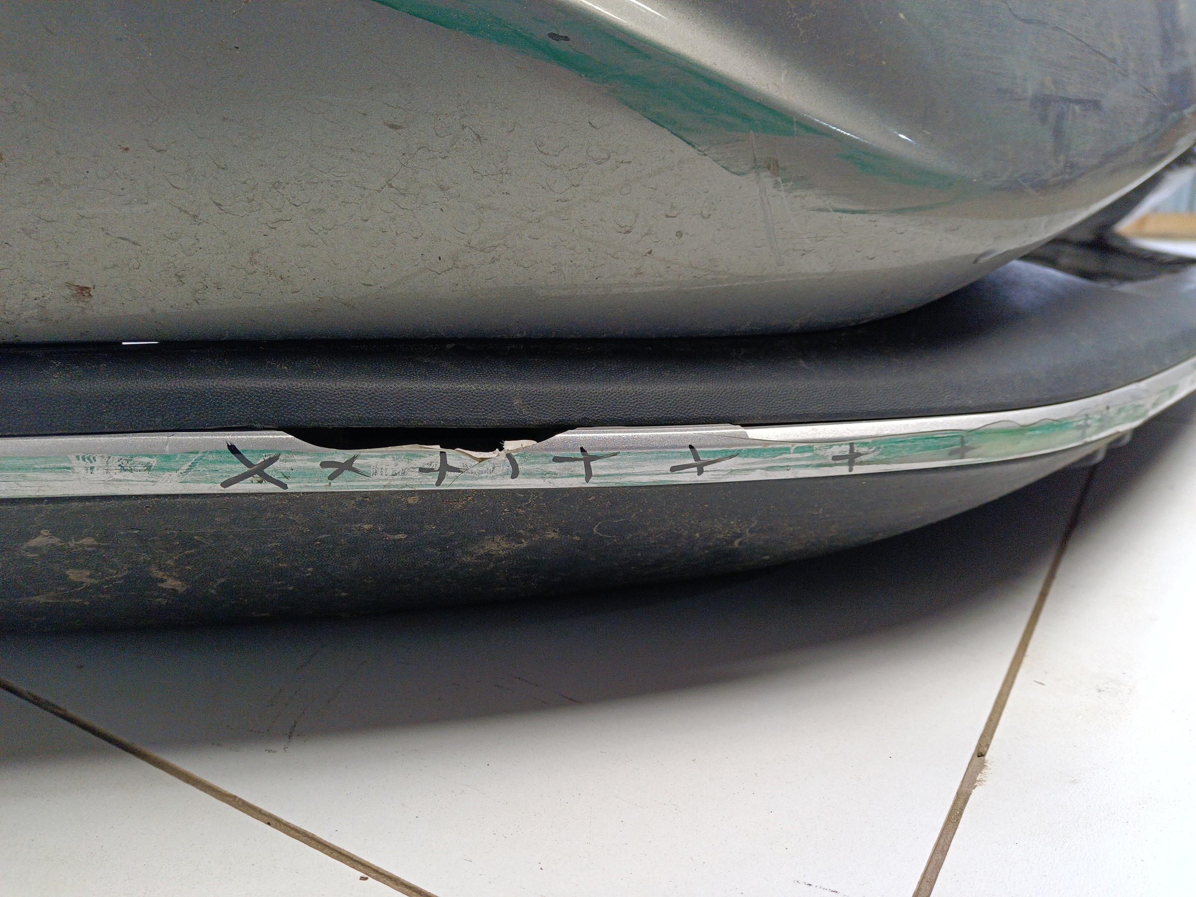 Бампер передний Haval F7 2