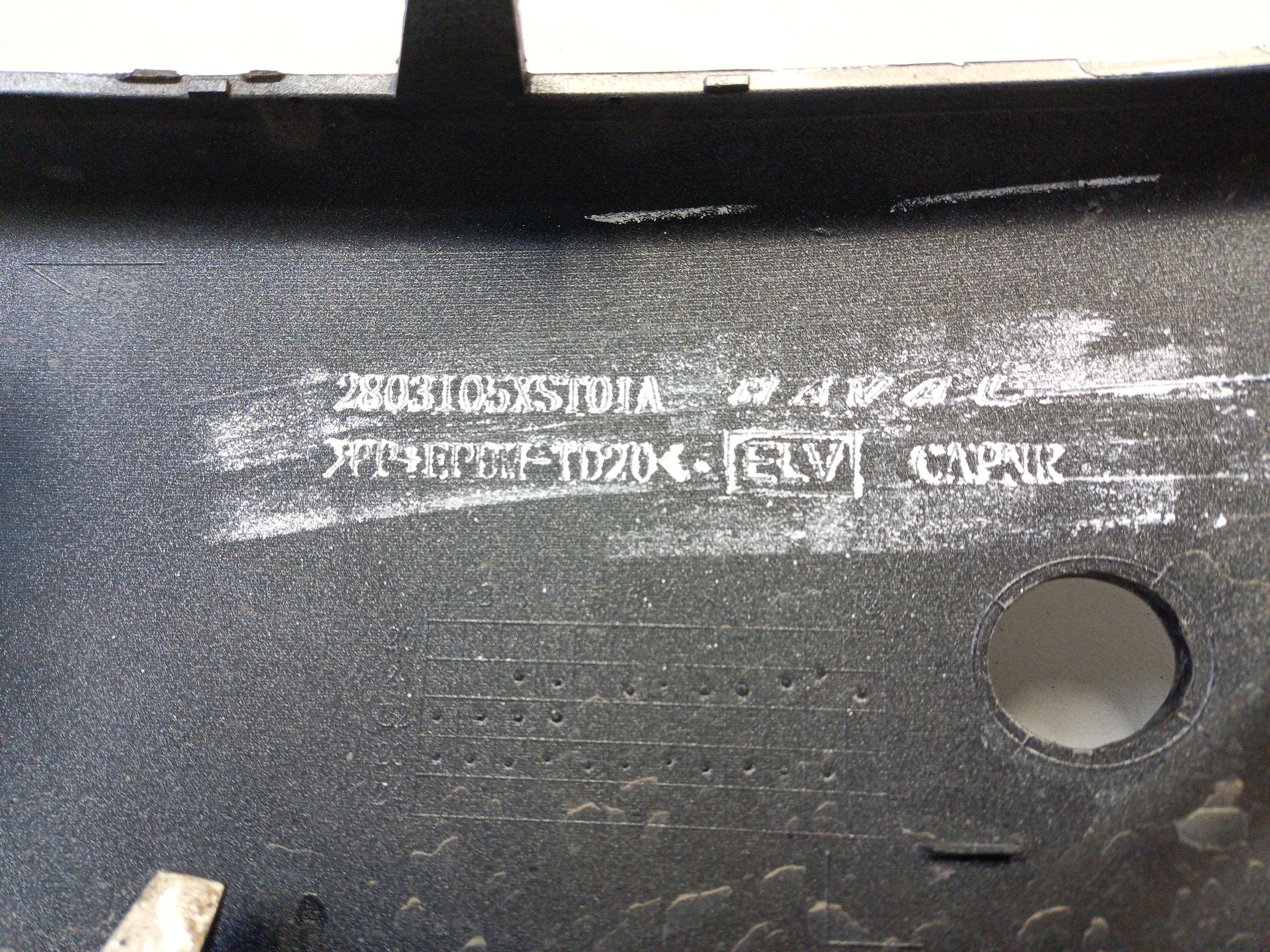 Бампер передний Haval Jolion Restail с отверстиями под накладки