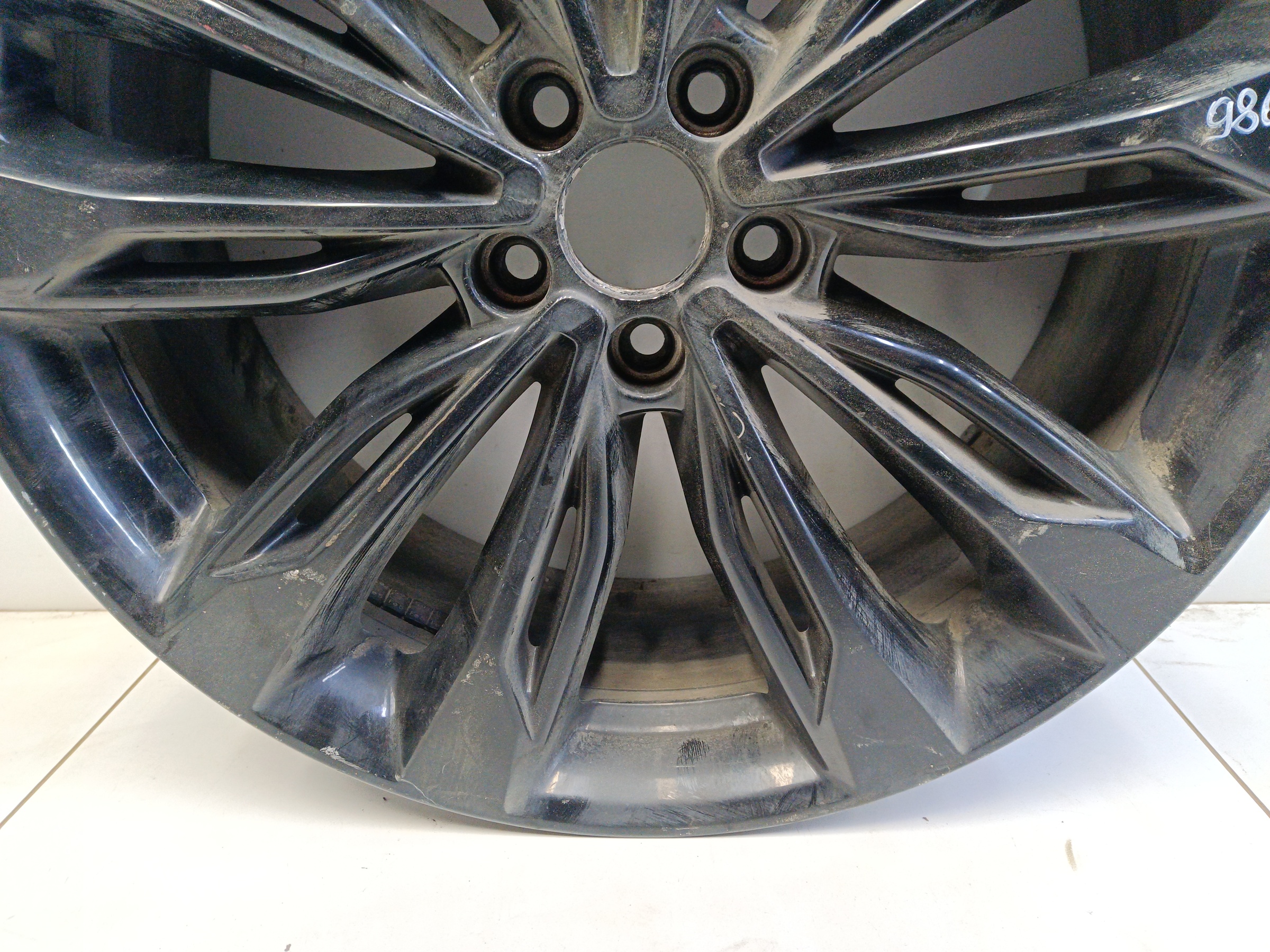 Диск колеса литой Geely Tugella R20 черный