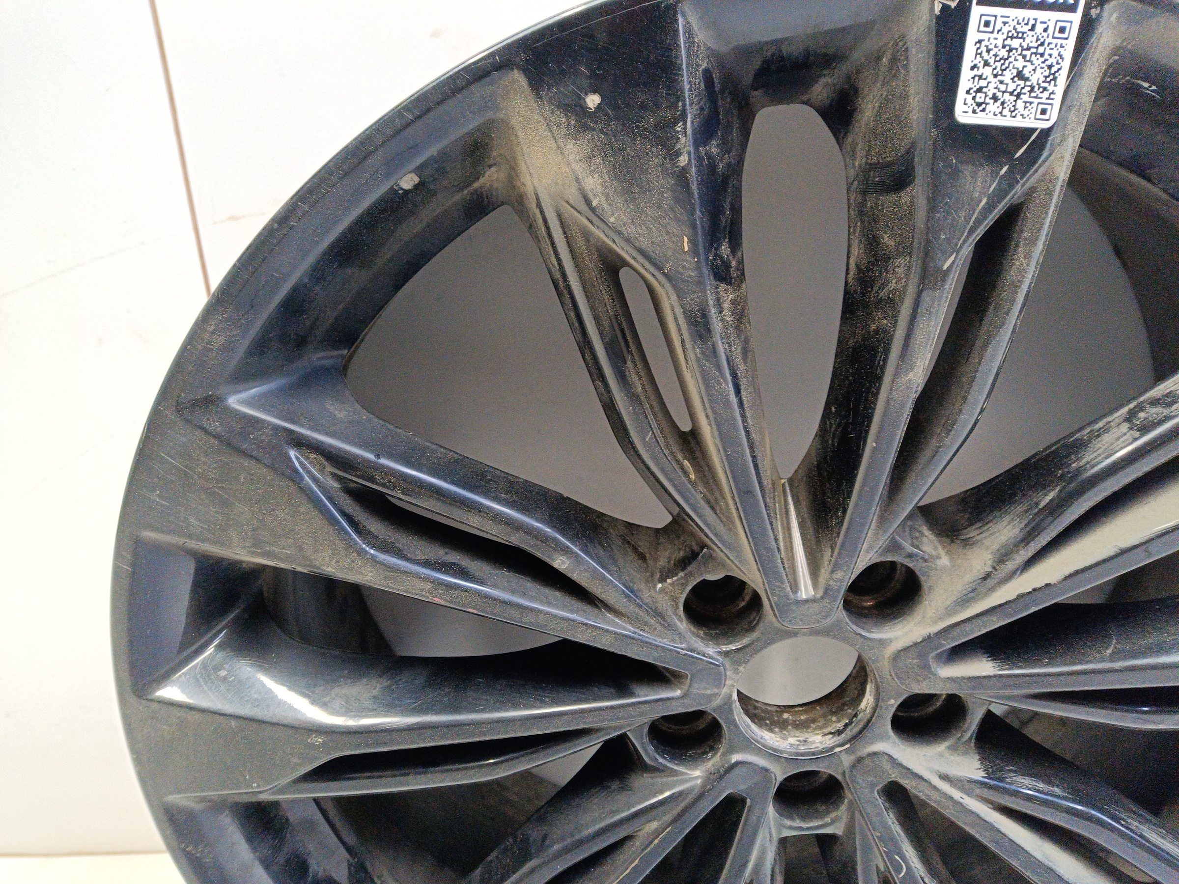 Диск колеса литой Geely Tugella R20 черный