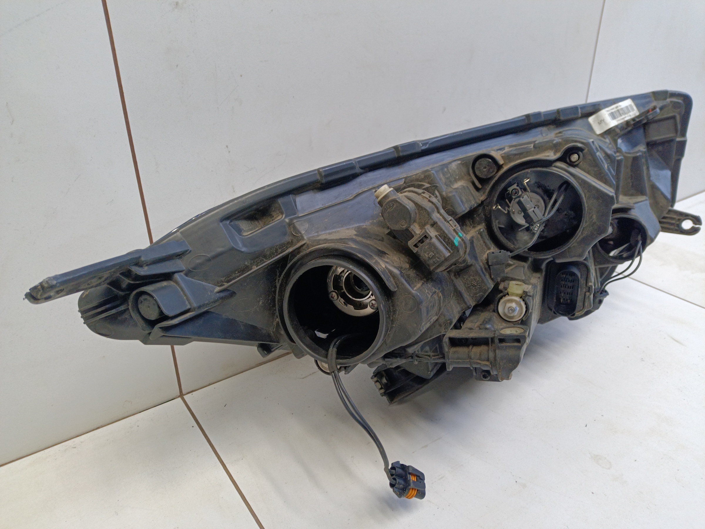 Фара передняя левая Chery Tiggo 4 Restail галоген линза черная