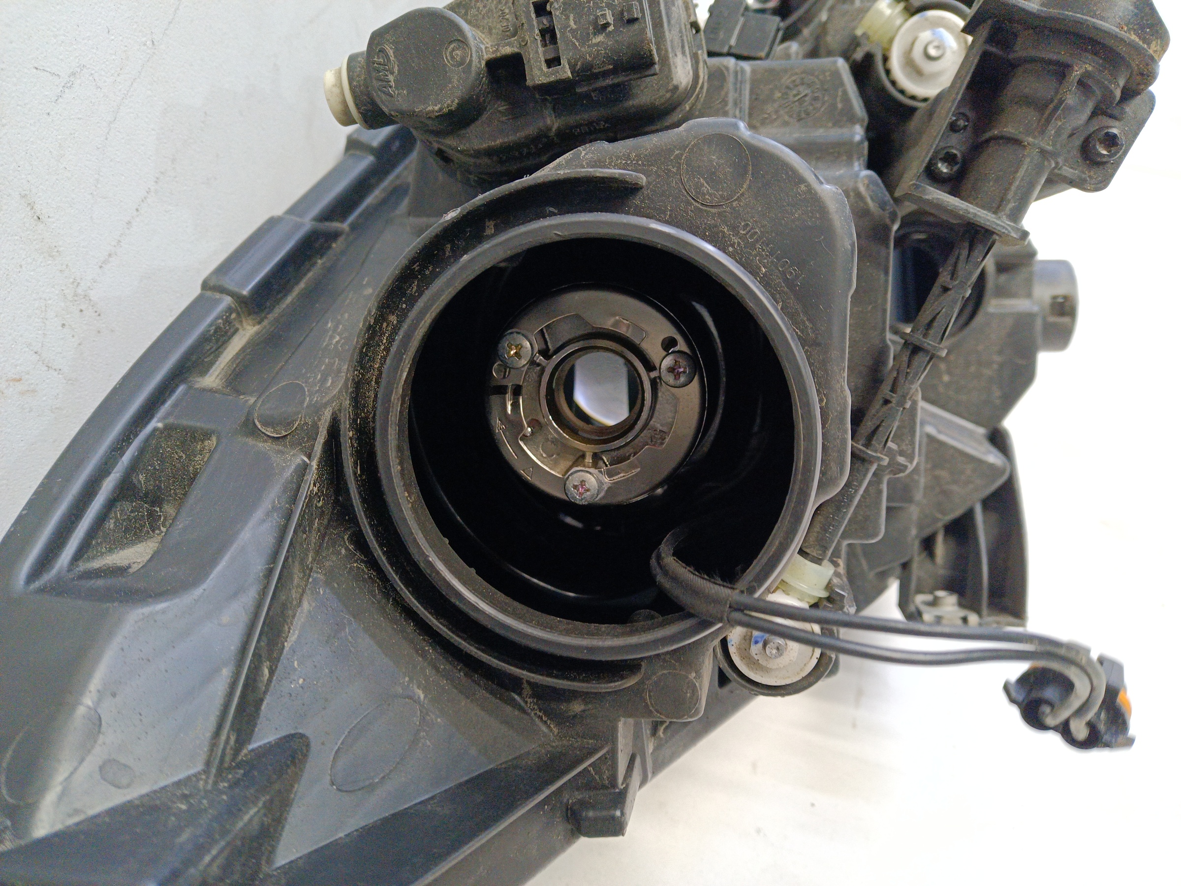 Фара передняя левая Chery Tiggo 4 Restail галоген линза черная