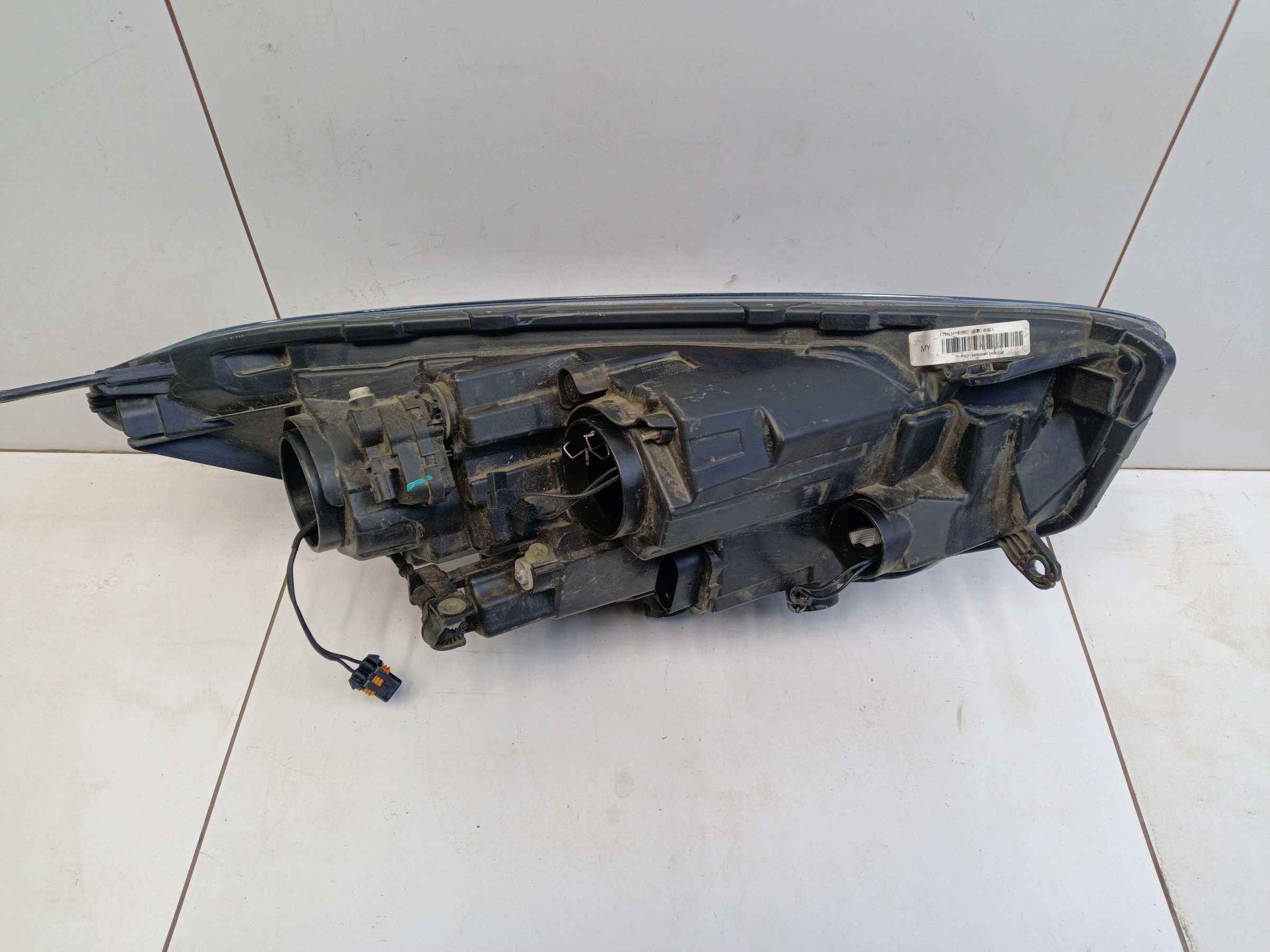 Фара передняя левая Chery Tiggo 4 Restail галоген линза черная