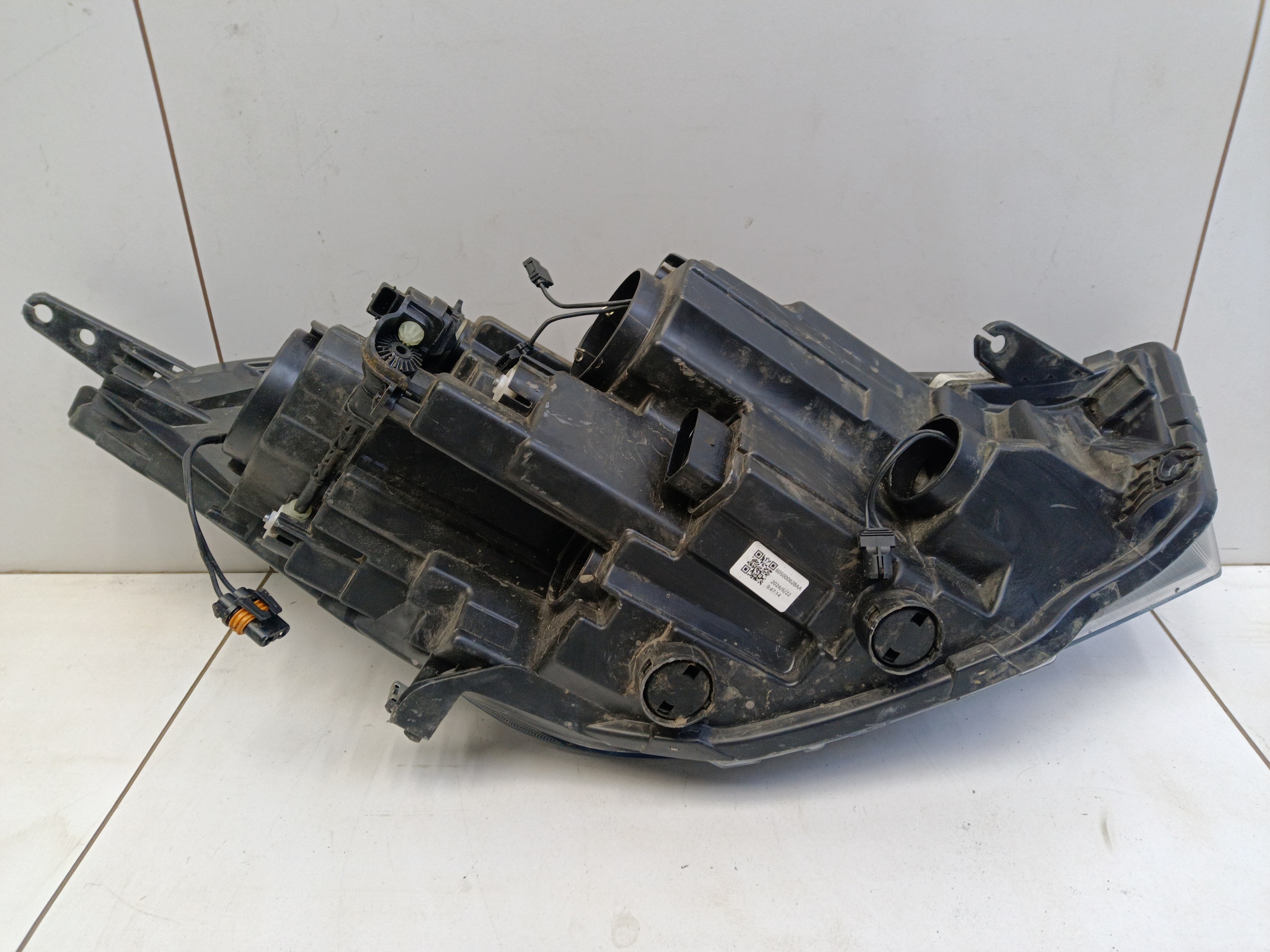 Фара передняя левая Chery Tiggo 4 Restail галоген линза черная