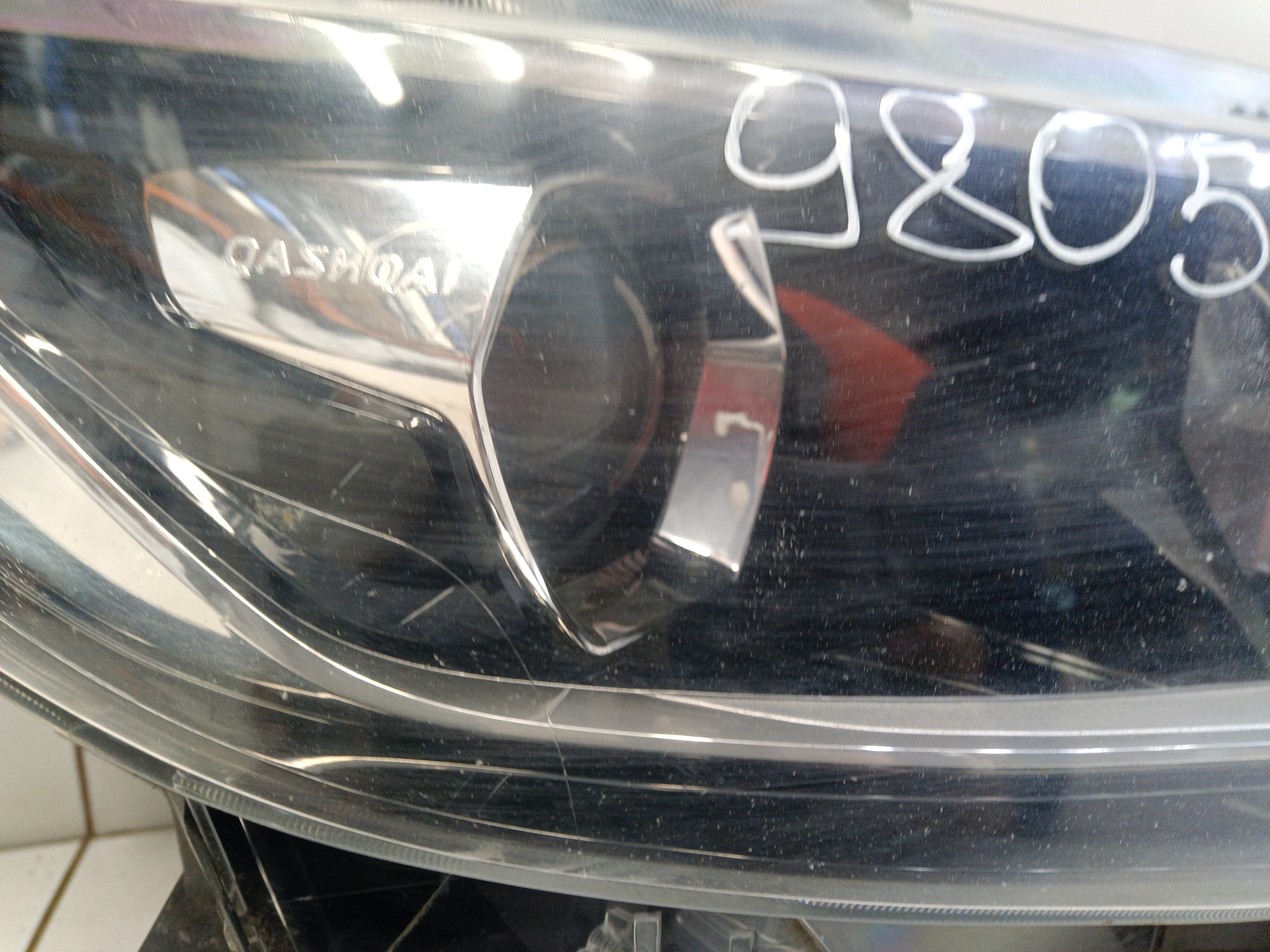 Фара передняя правая Nissan Qashqai 2 галоген ДХО