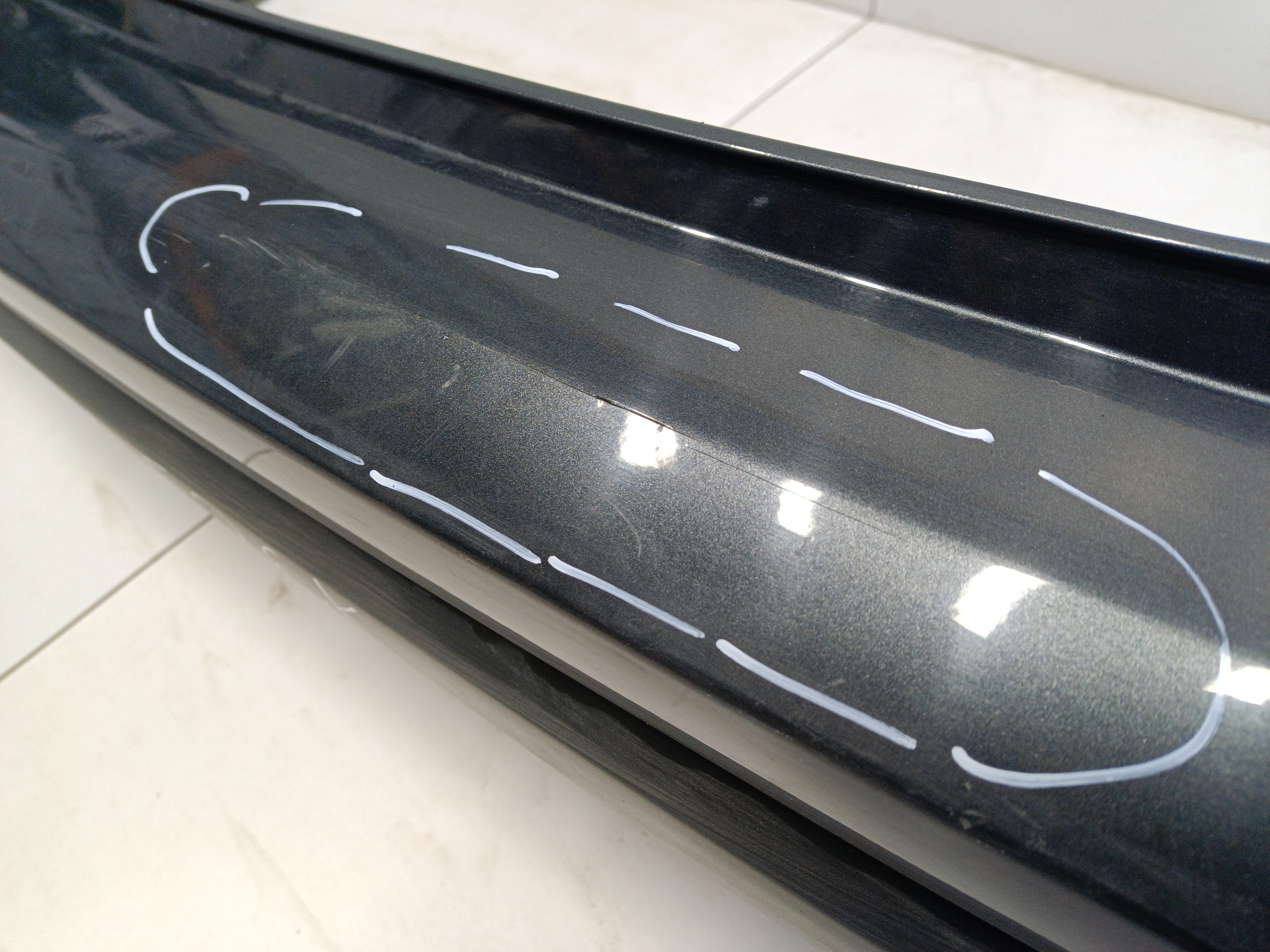 Бампер задний Mitsubishi Outlander 3 Restail 2