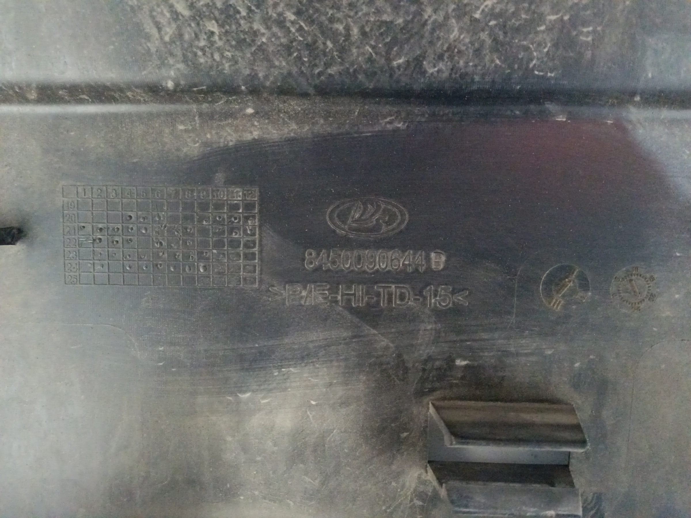 Бампер передний Lada Largus 1 Restail