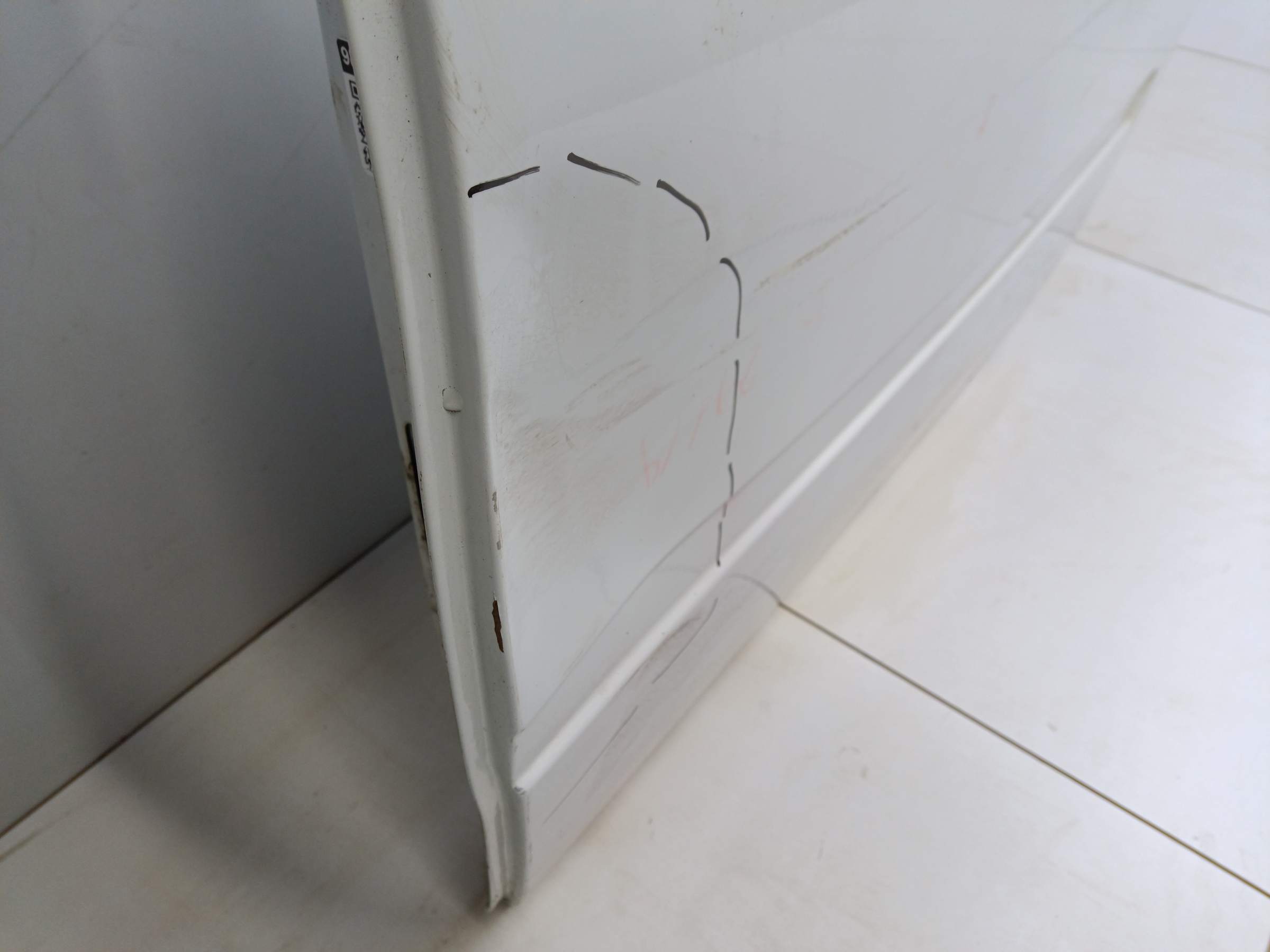 Дверь задняя левая Lada Granta 1 Sedan