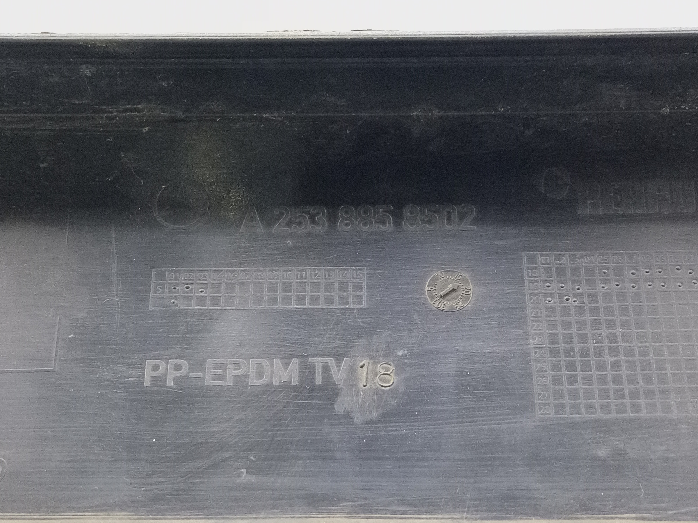 Юбка заднего  бампера Mercedes Benz GLC-Klasse X253 Restail