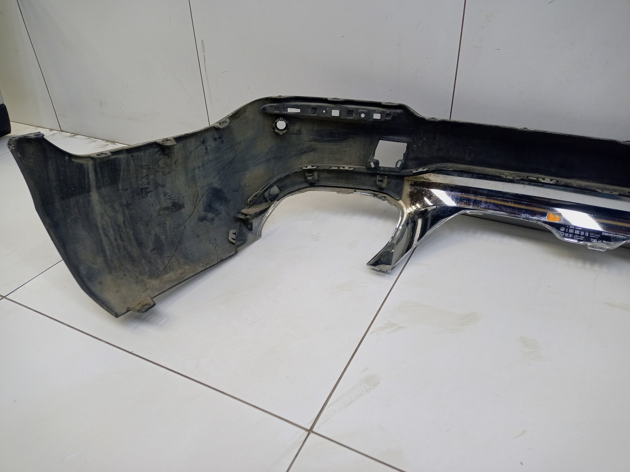 Юбка заднего  бампера Mercedes Benz GLC-Klasse X253 Restail