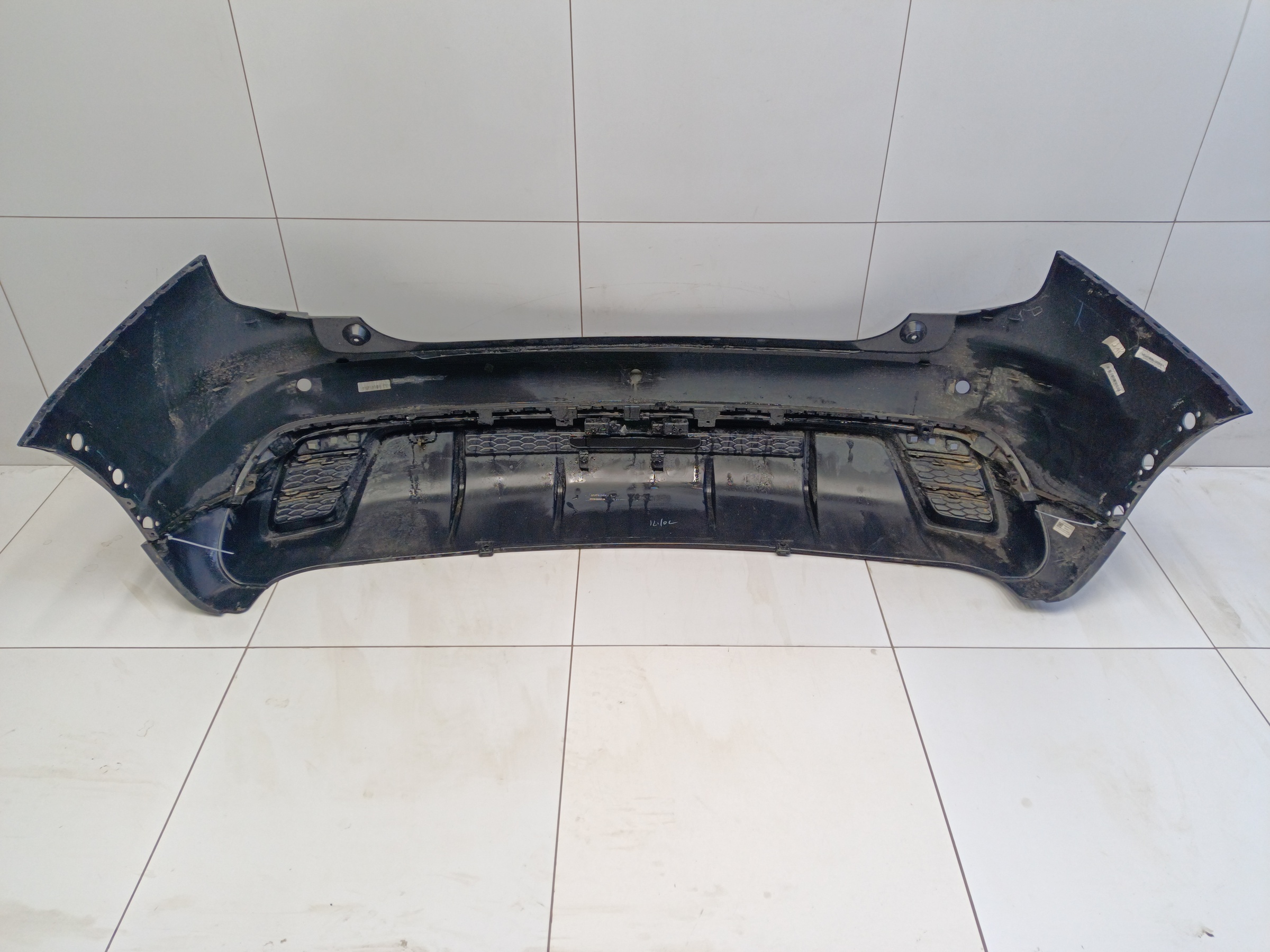 Бампер задний верхняя часть Haval Jolion Restail с отверстиями под накладки