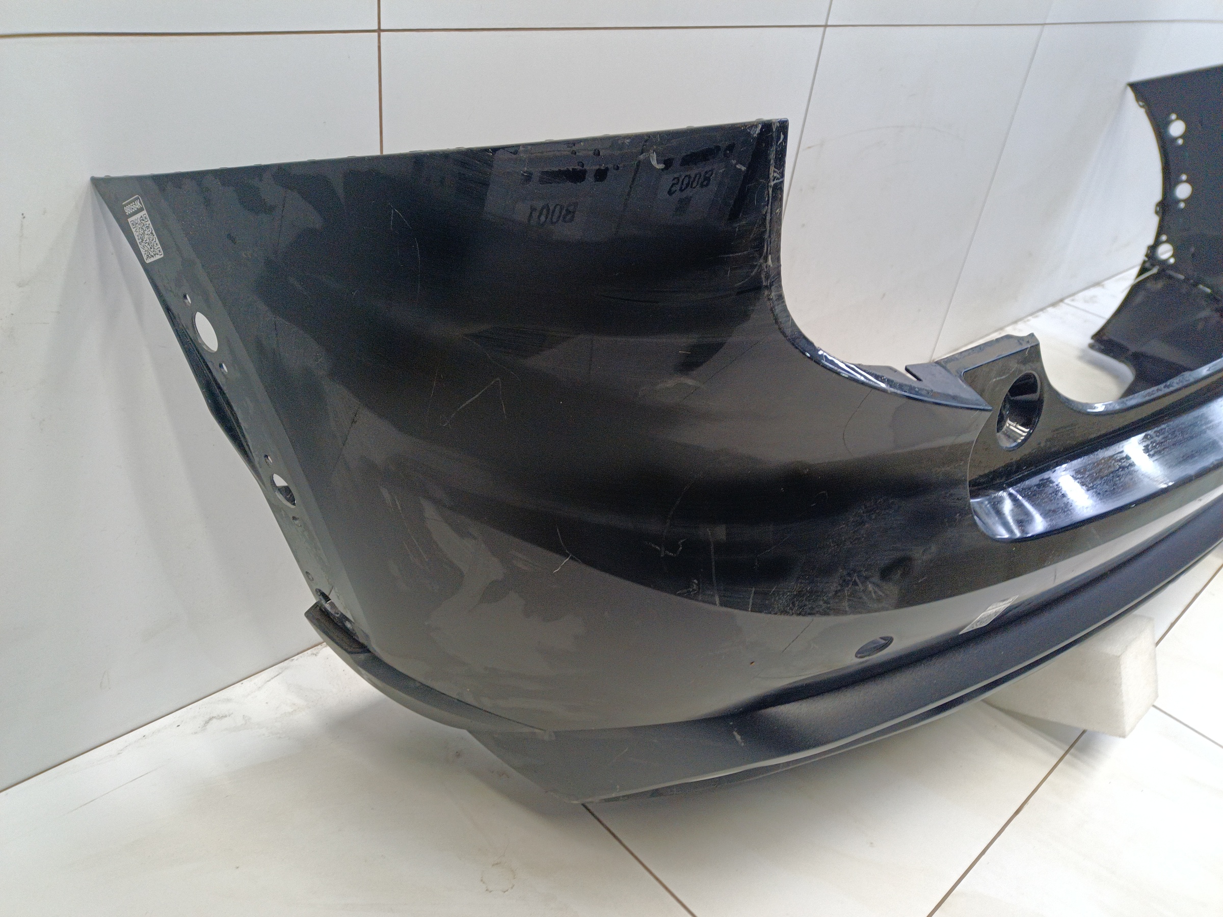 Бампер задний верхняя часть Haval Jolion Restail с отверстиями под накладки