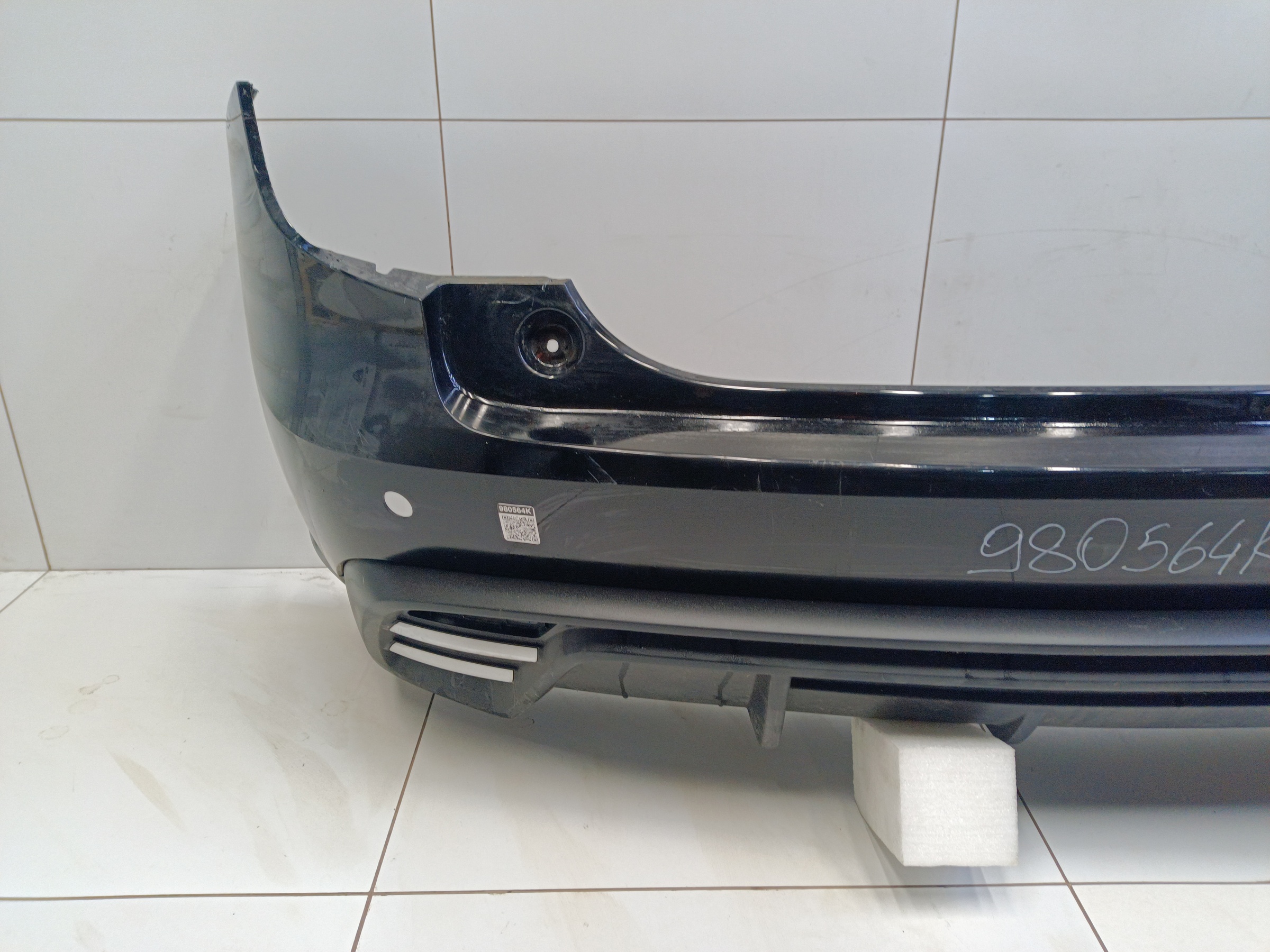 Бампер задний верхняя часть Haval Jolion Restail с отверстиями под накладки