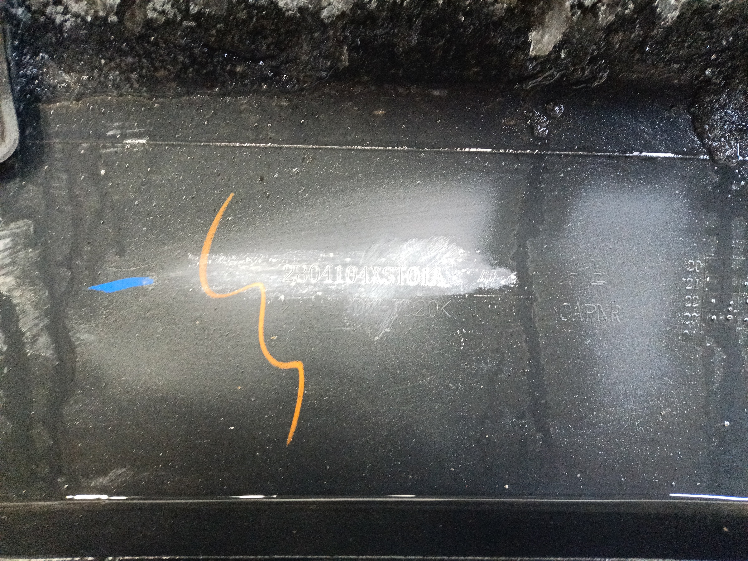 Бампер задний верхняя часть Haval Jolion