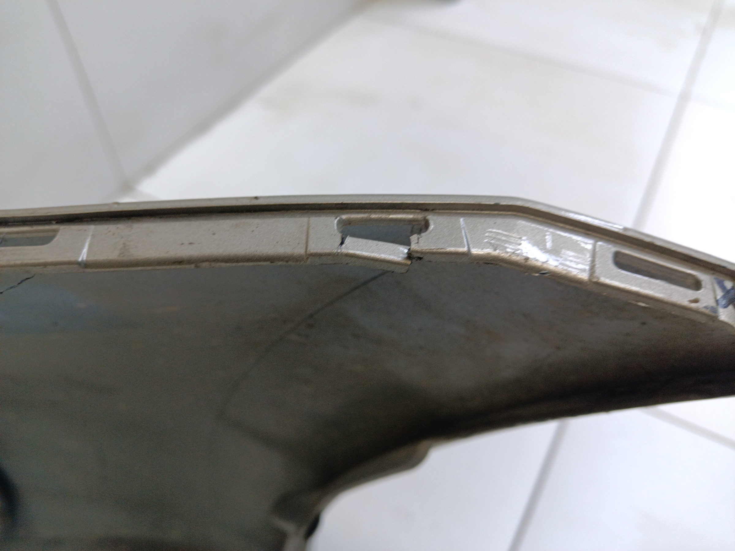 Бампер передний Volkswagen Polo 5 Sedan Restail