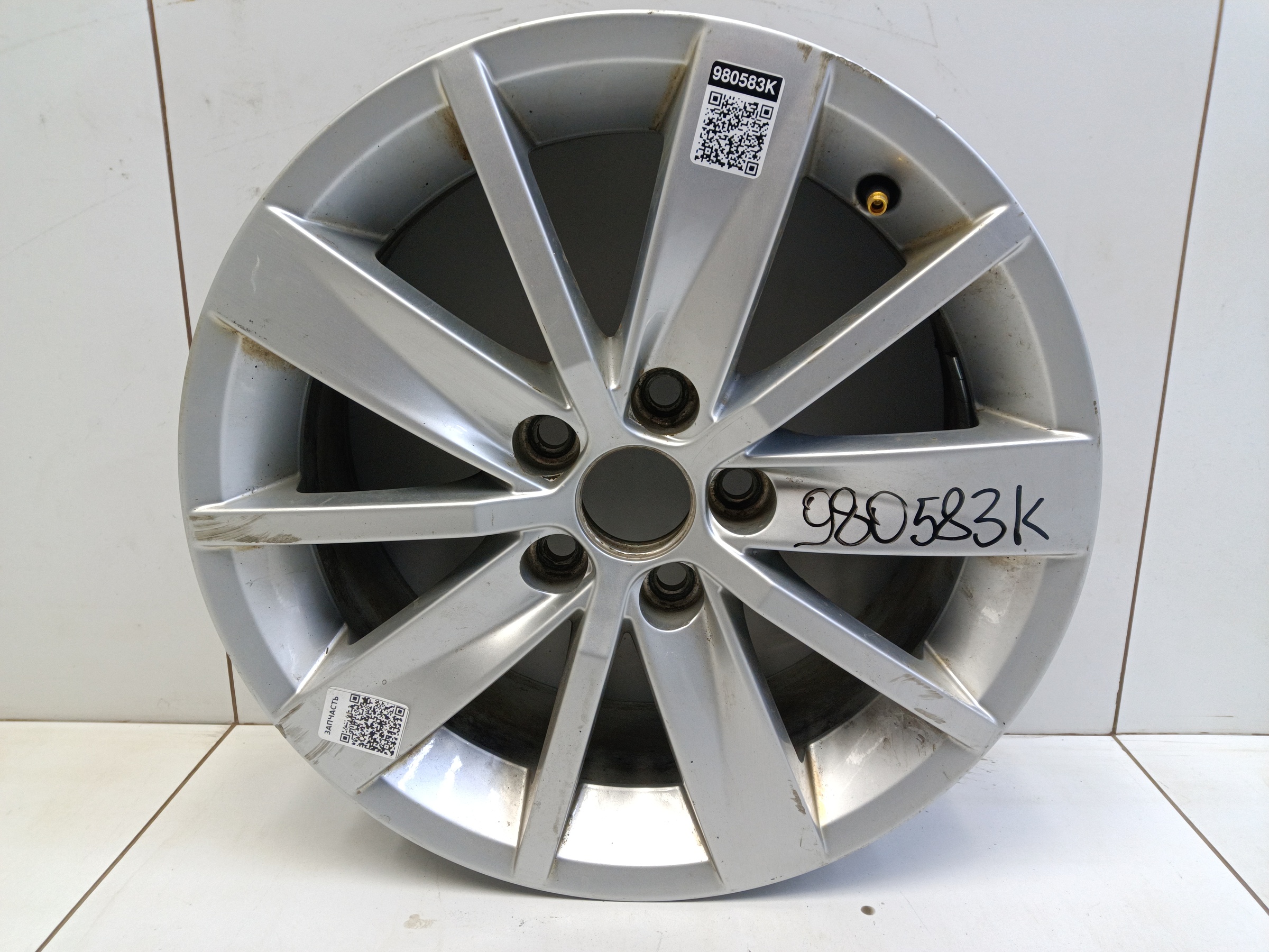 Диск колеса литой Volkswagen Polo 5 R15