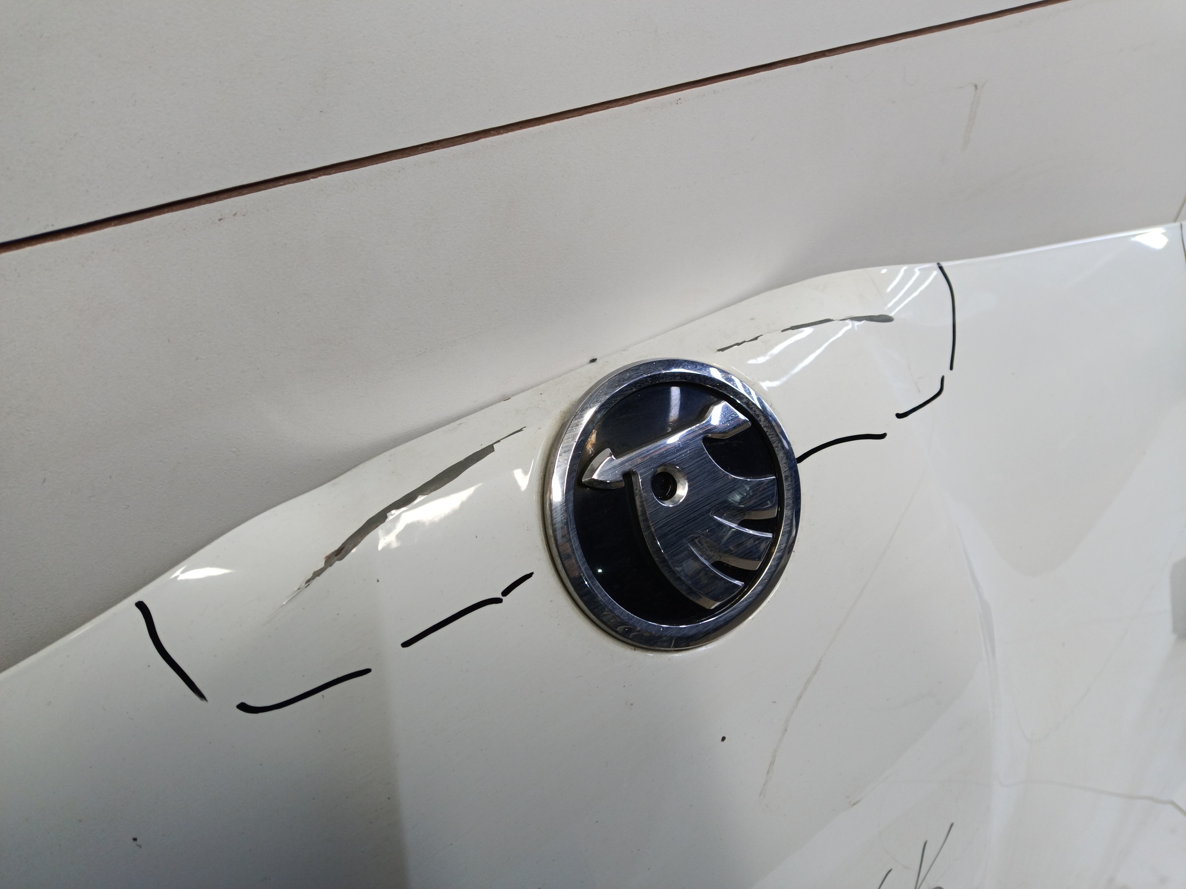 Капот Skoda Rapid 2