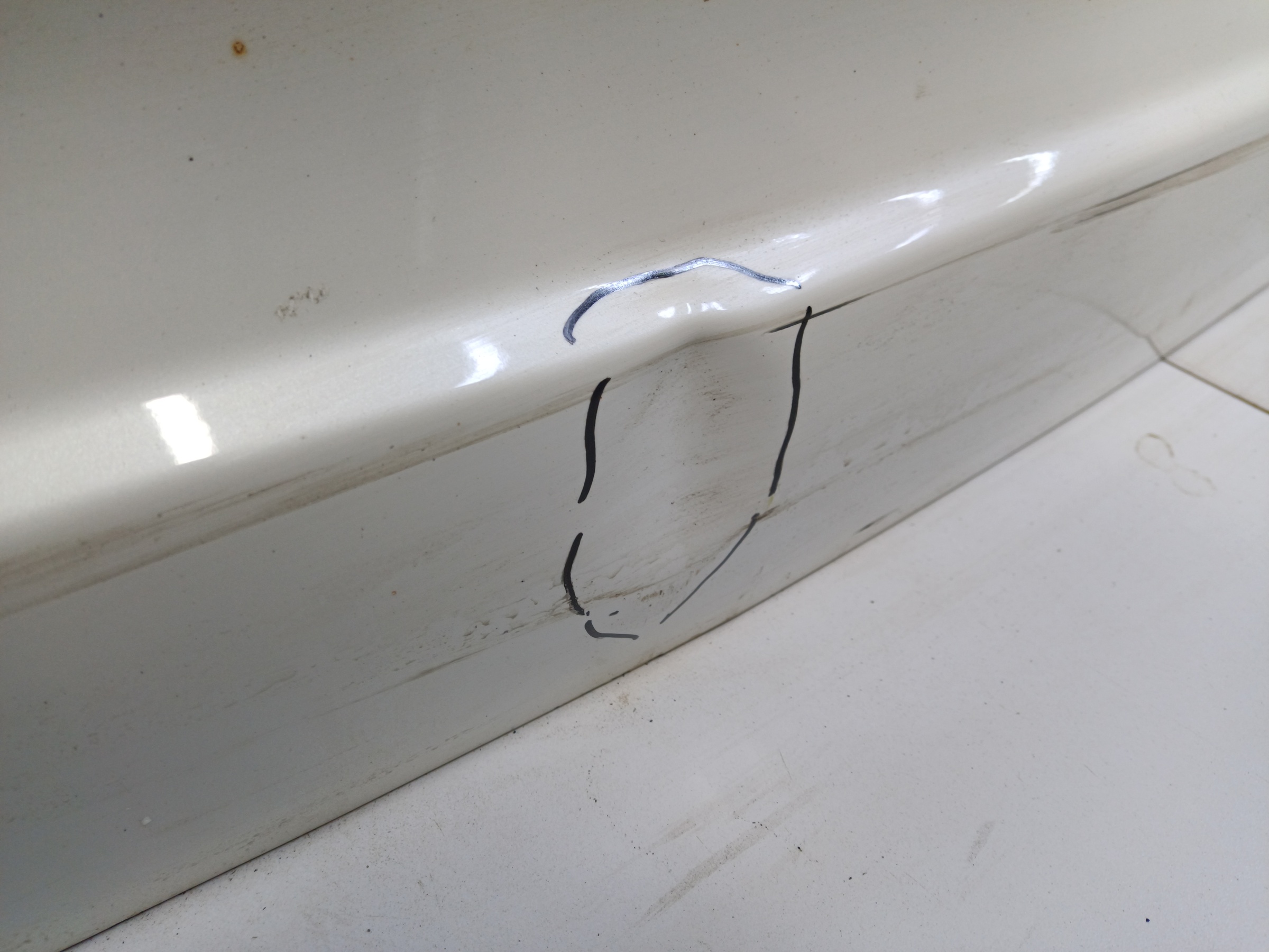 Крышка багажника Mercedes-Benz GLS-Klasse X166