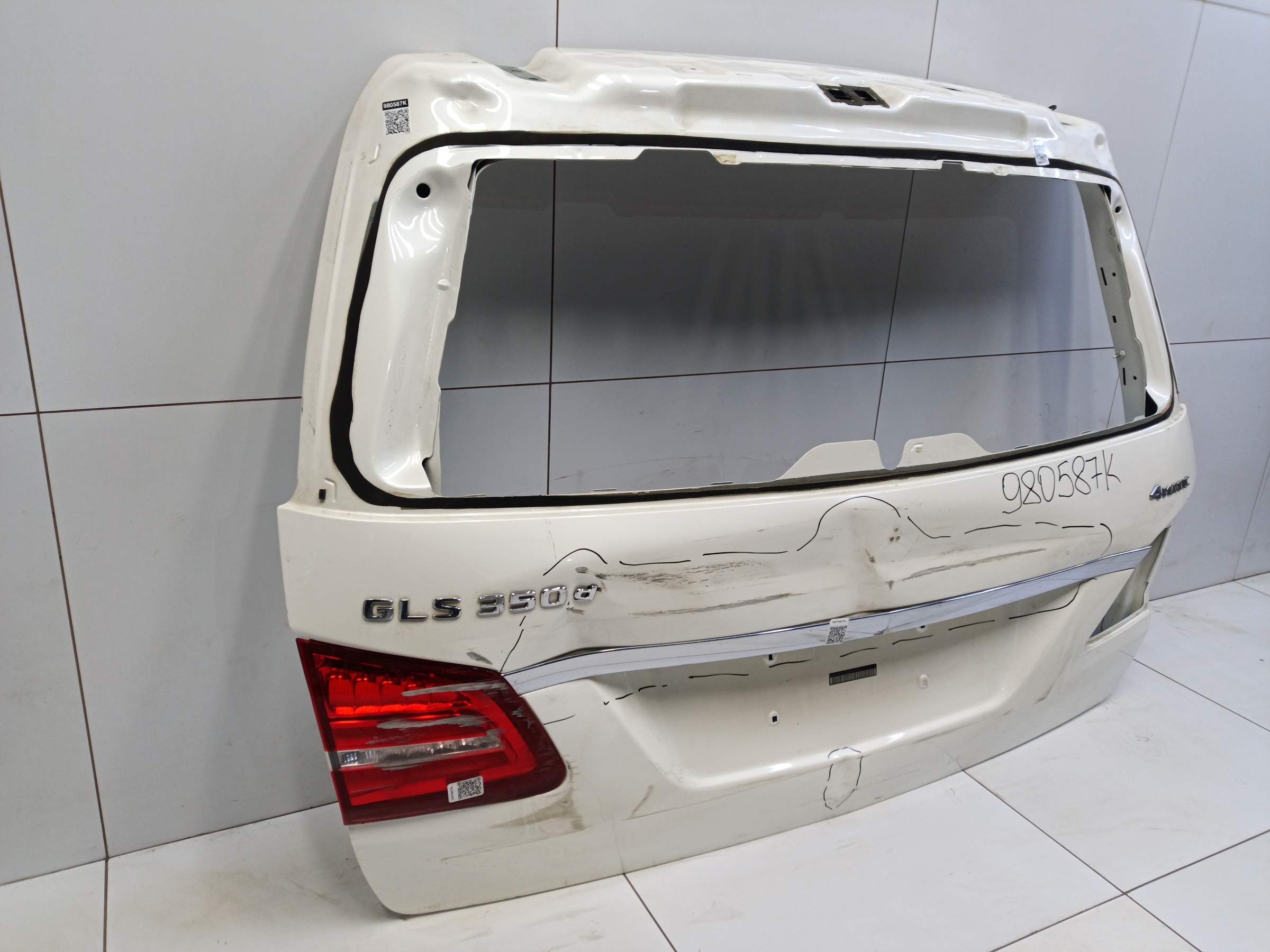 Крышка багажника Mercedes-Benz GLS-Klasse X166