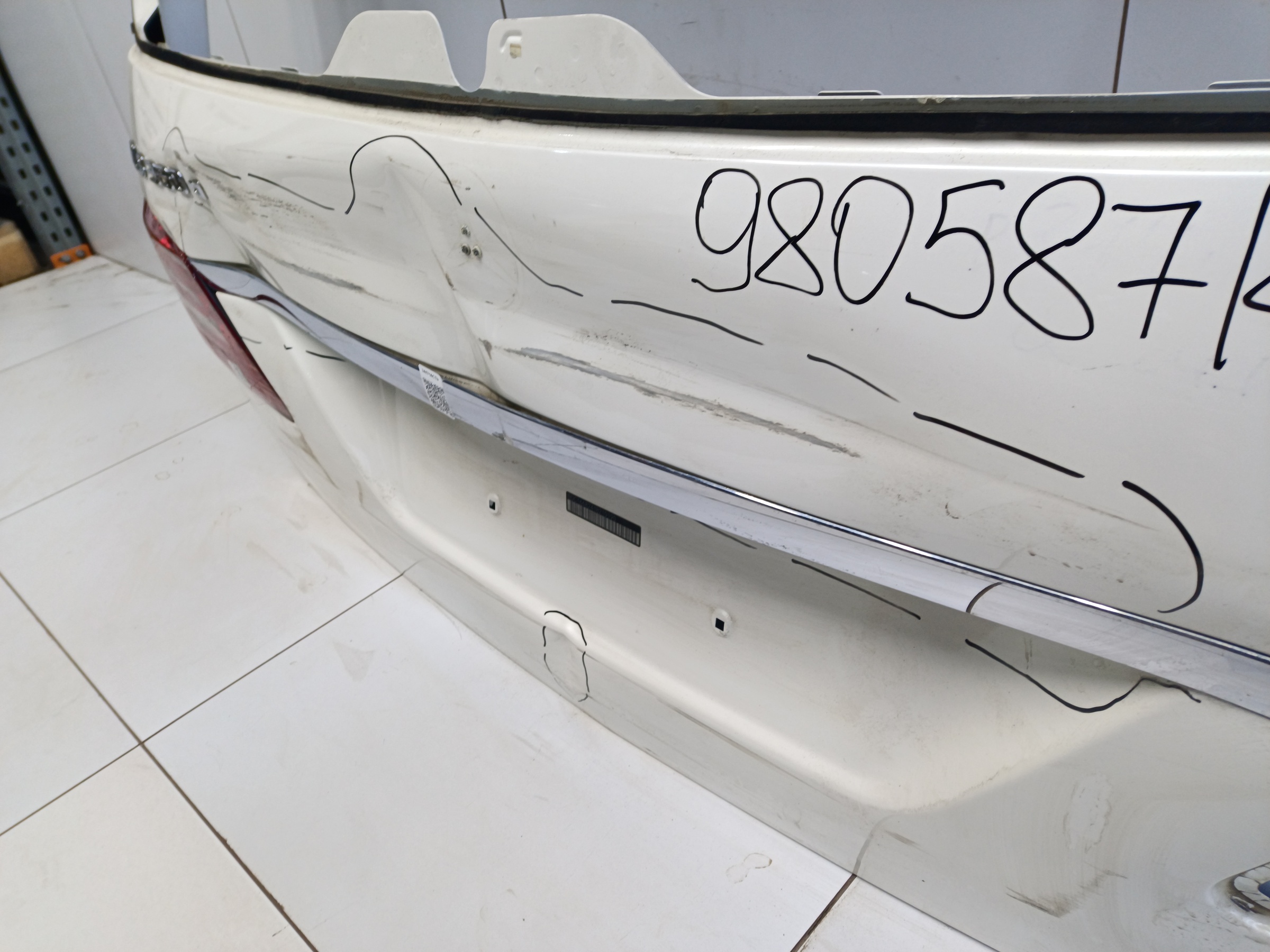 Крышка багажника Mercedes-Benz GLS-Klasse X166