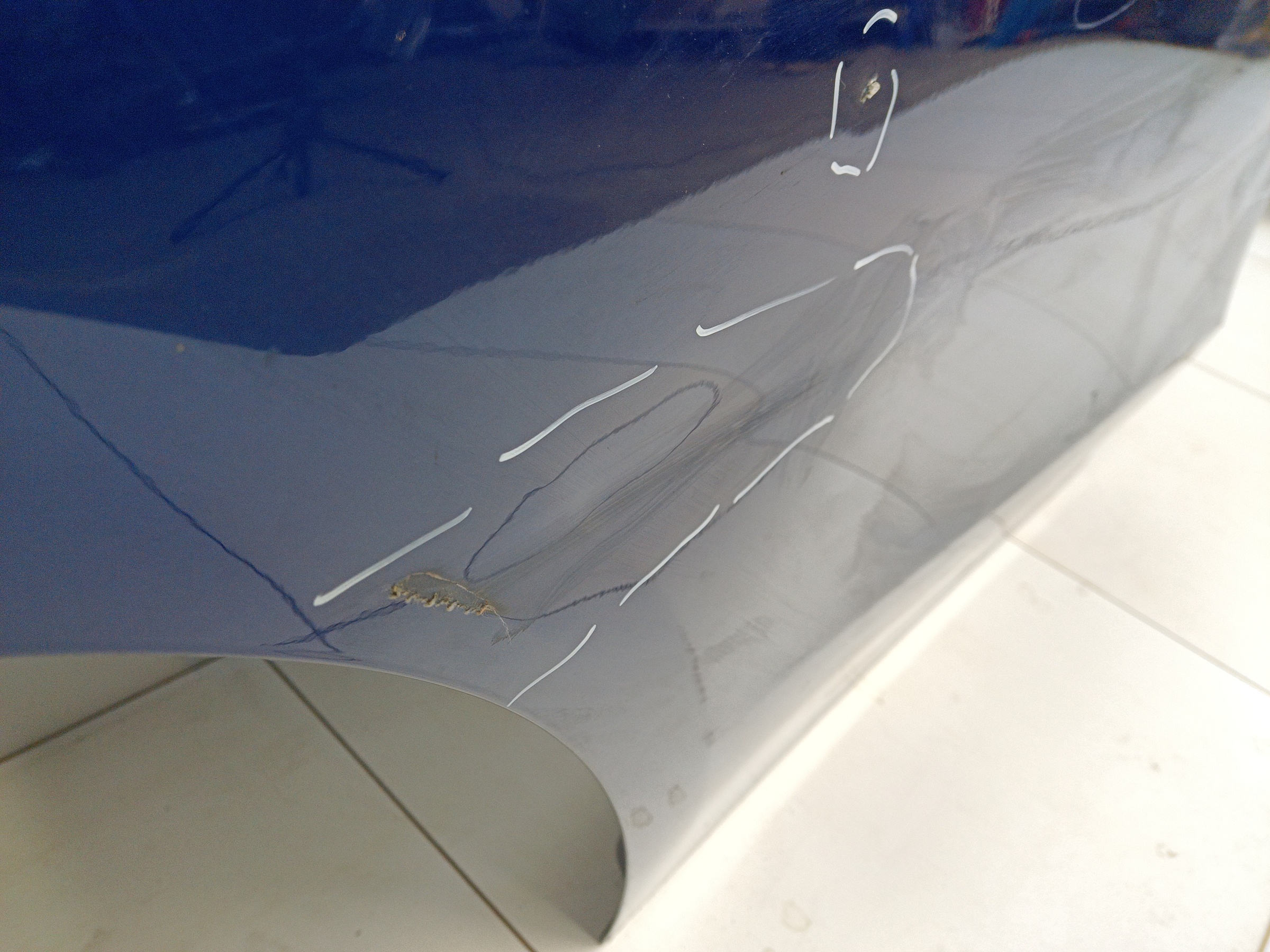 Дверь задняя правая Mercedes Benz GLE-klasse V167