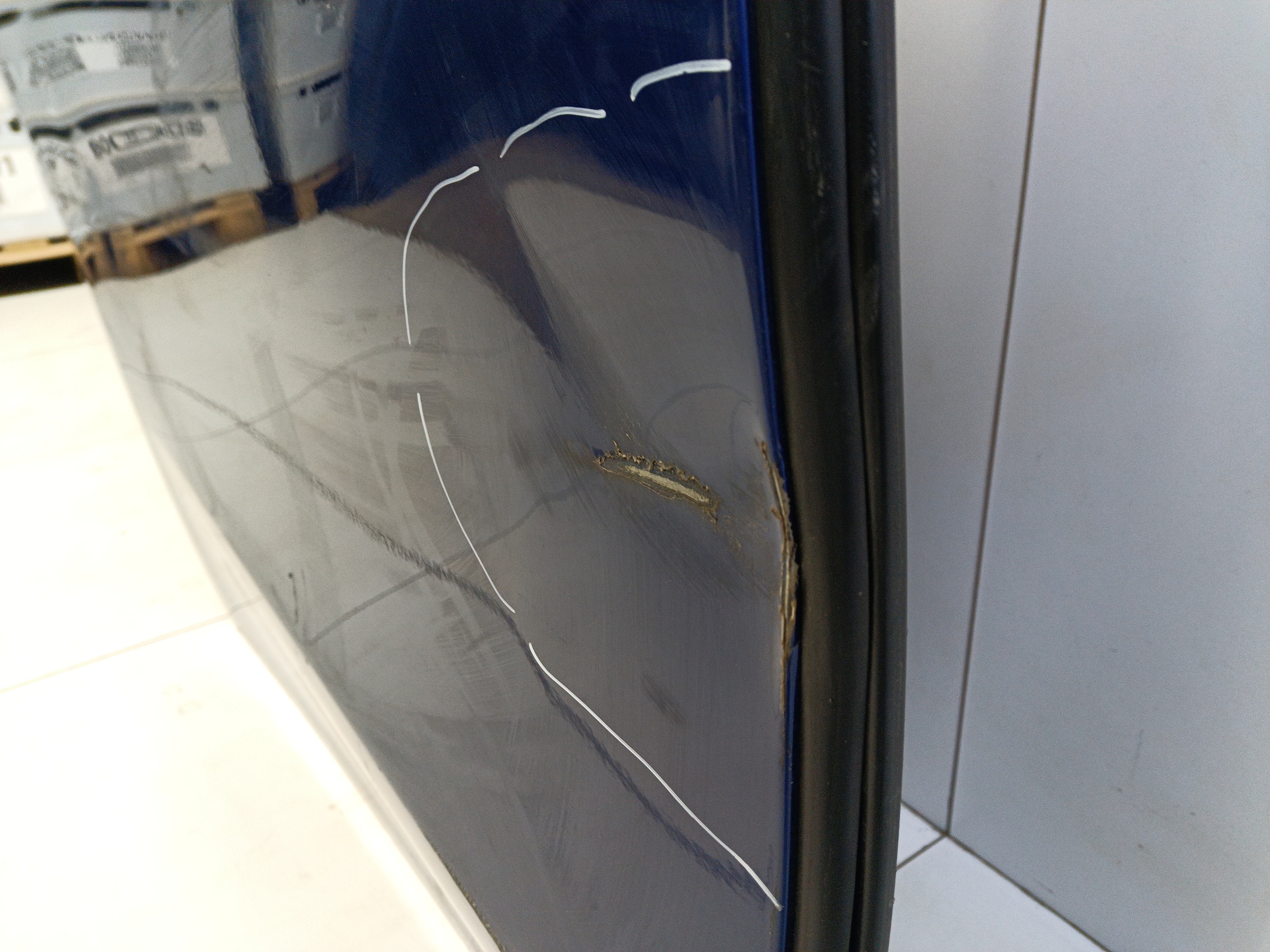 Дверь задняя правая Mercedes Benz GLE-klasse V167