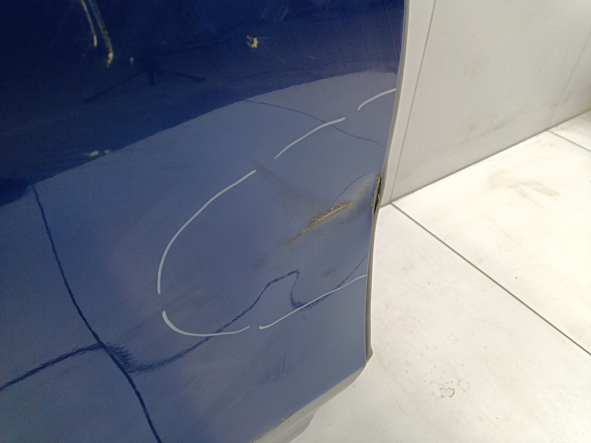 Дверь задняя правая Mercedes Benz GLE-klasse V167