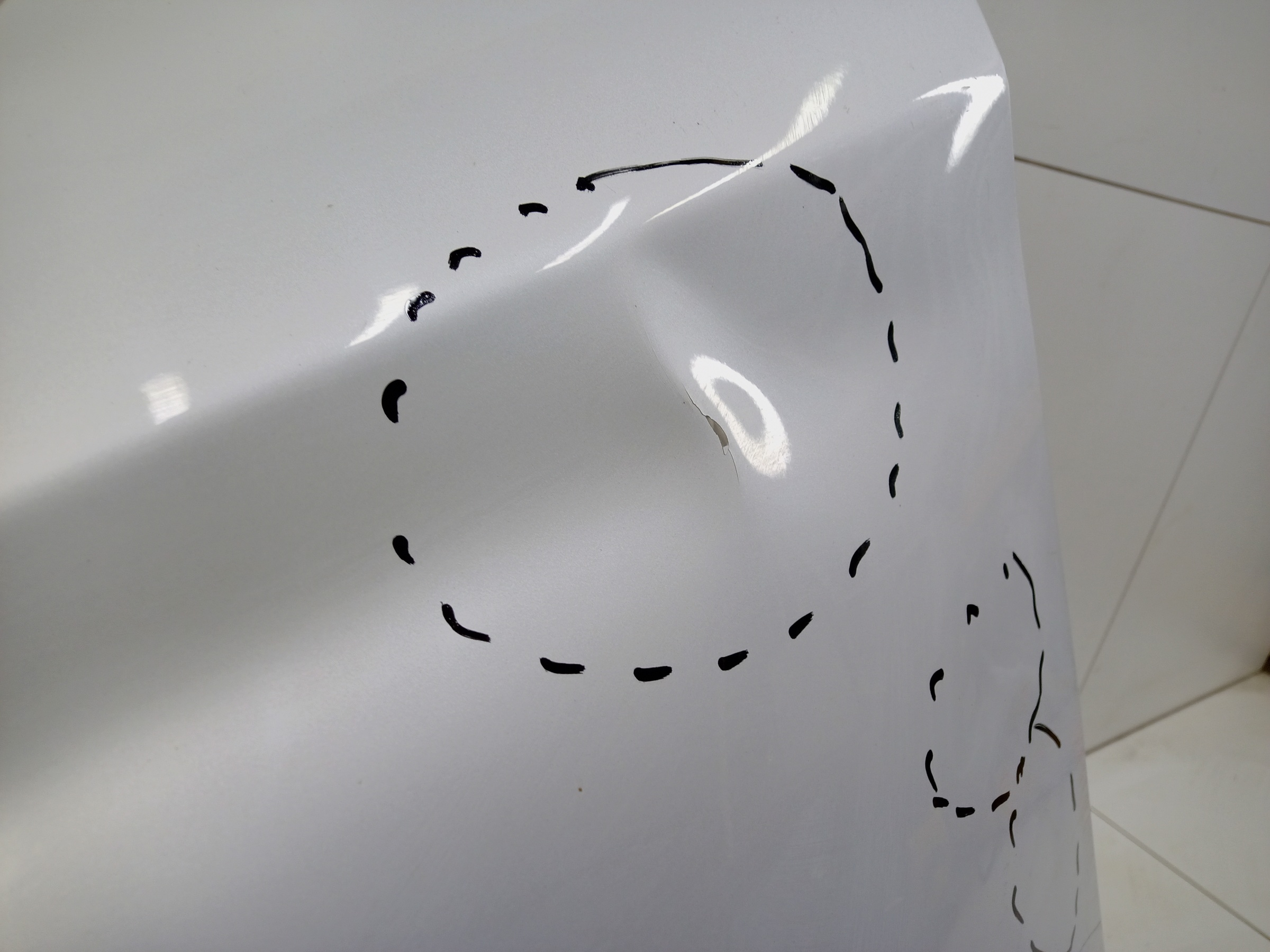 Крыло переднее левое Mitsubishi Pajero Sport 3 Restail