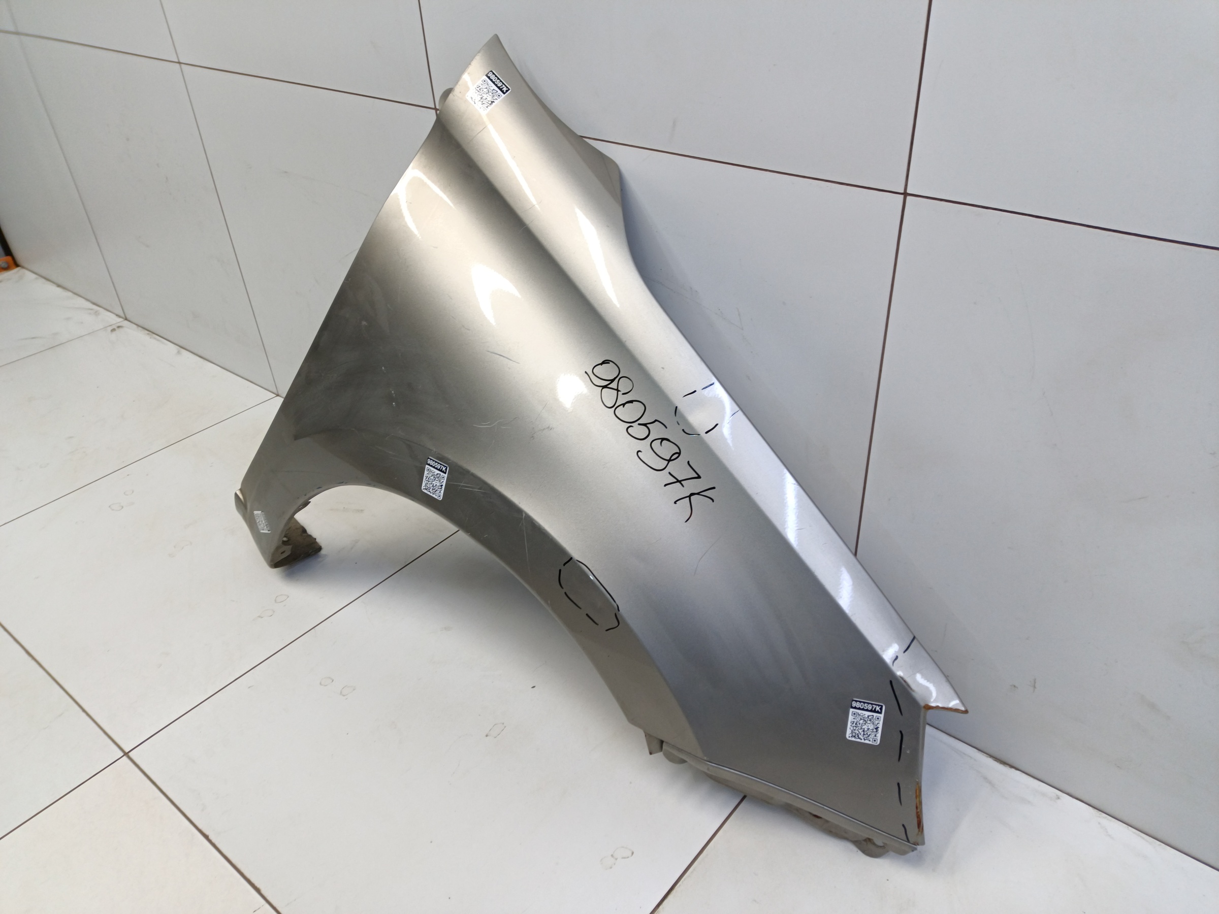 Крыло переднее правое Lada Granta 1 Restail без повторителя