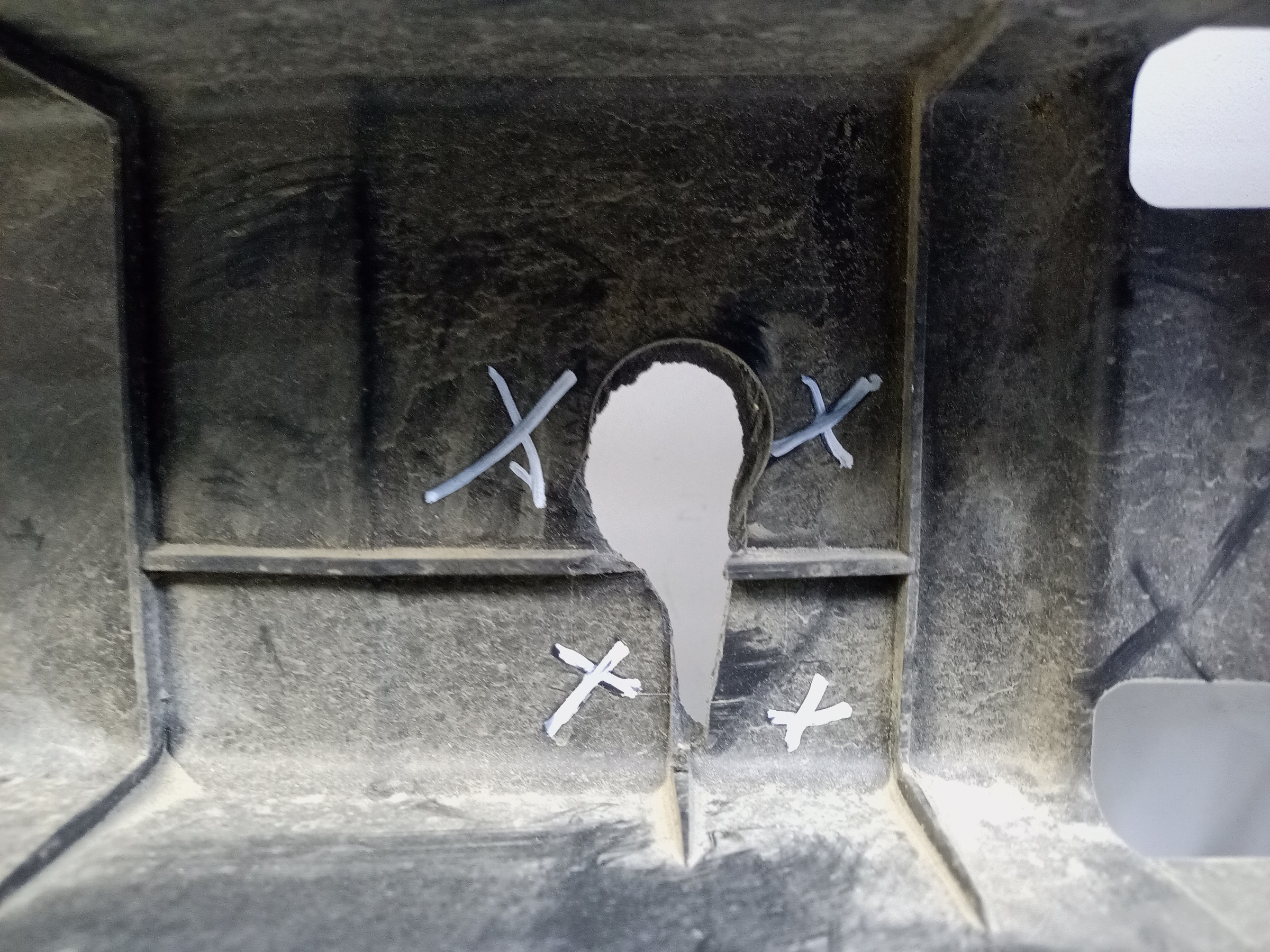 Дефлектор радиатора Geely Tugella