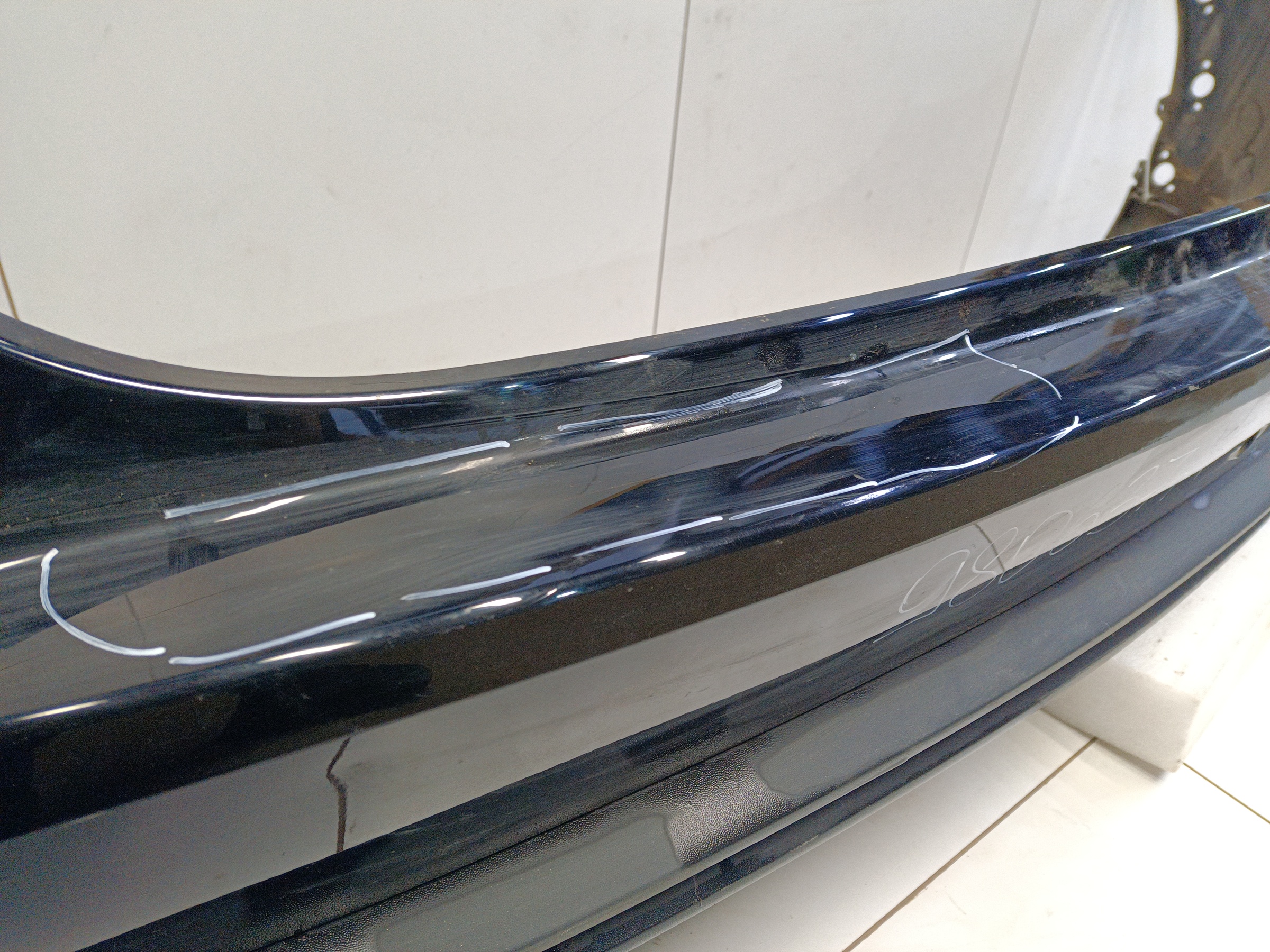 Бампер задний верхняя часть Haval Jolion Restail с отверстиями под накладки