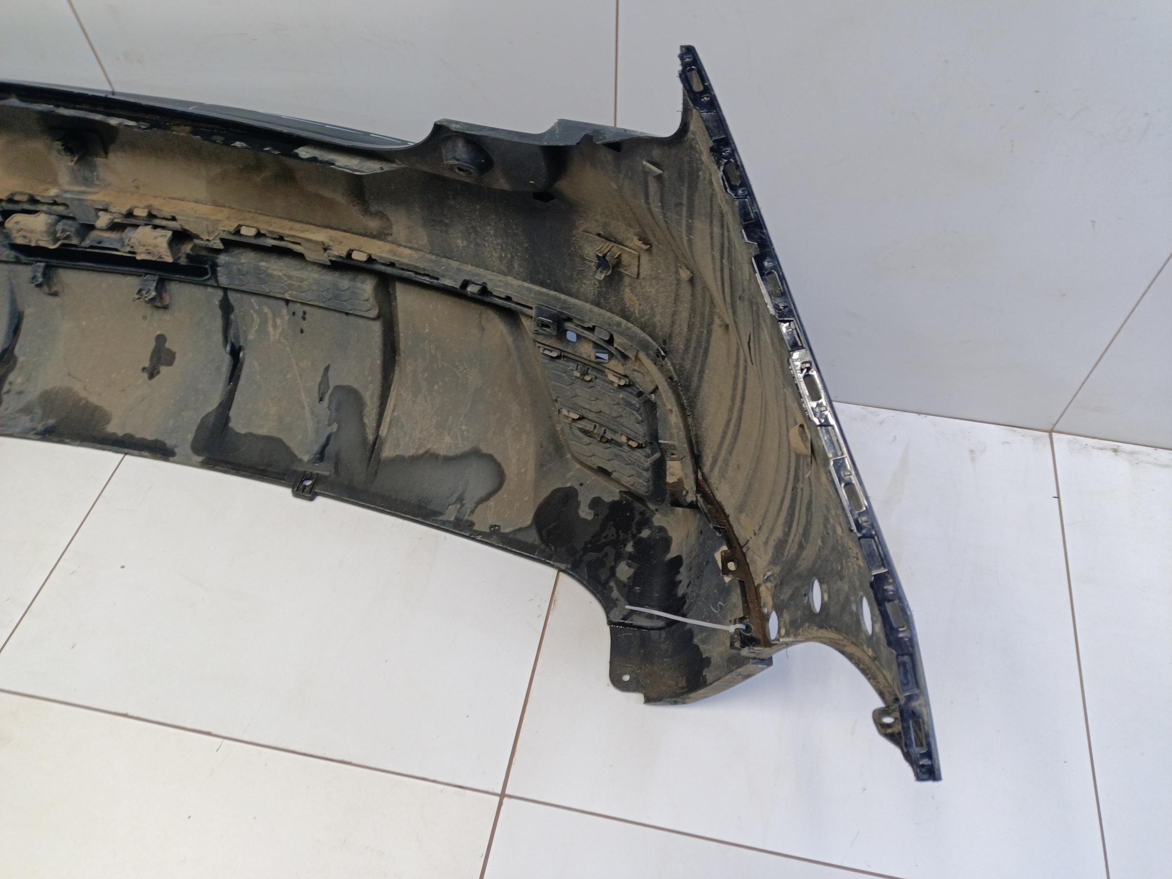 Бампер задний верхняя часть Haval Jolion Restail с отверстиями под накладки