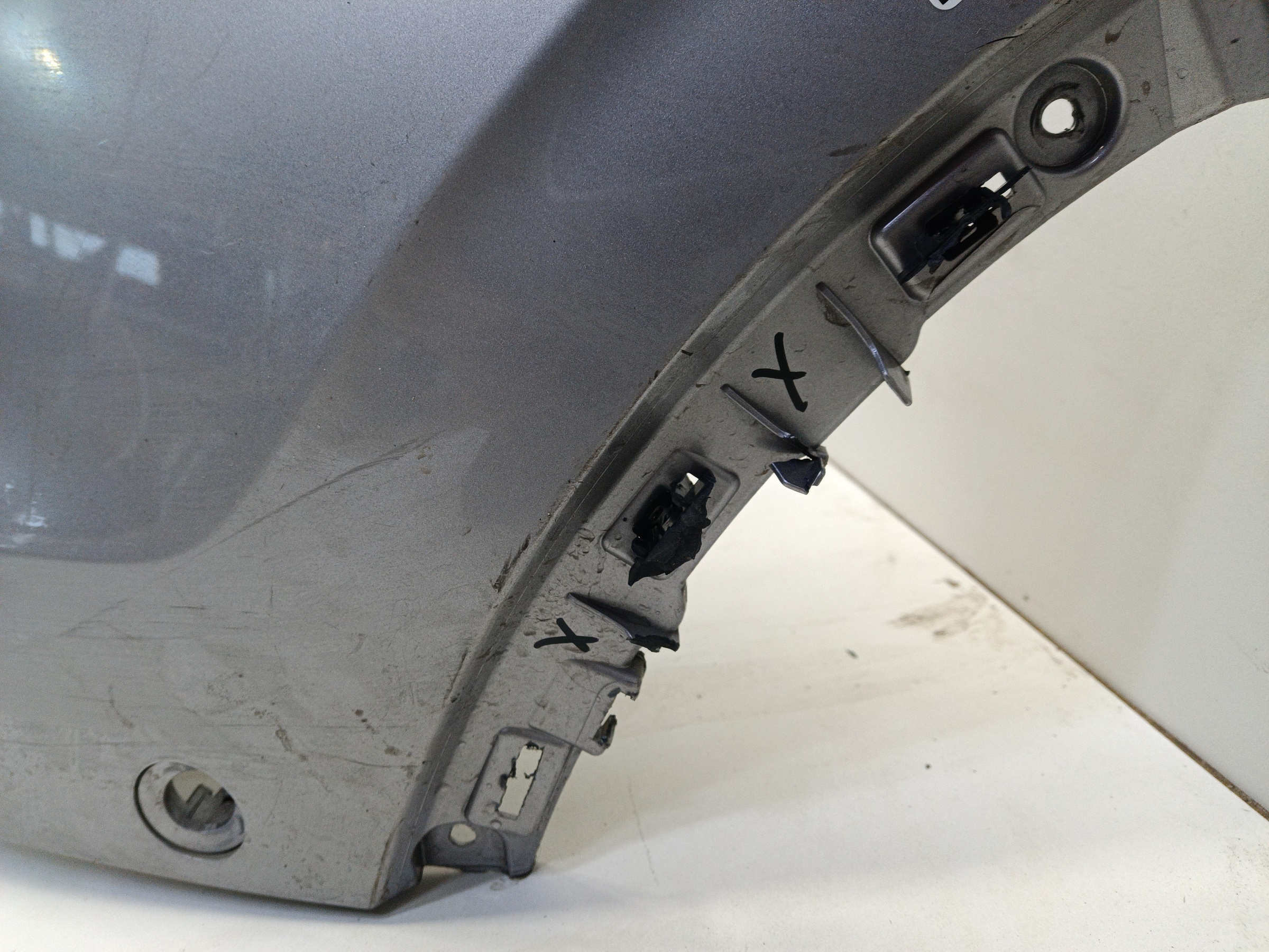 Бампер задний верхняя часть Geely Coolray