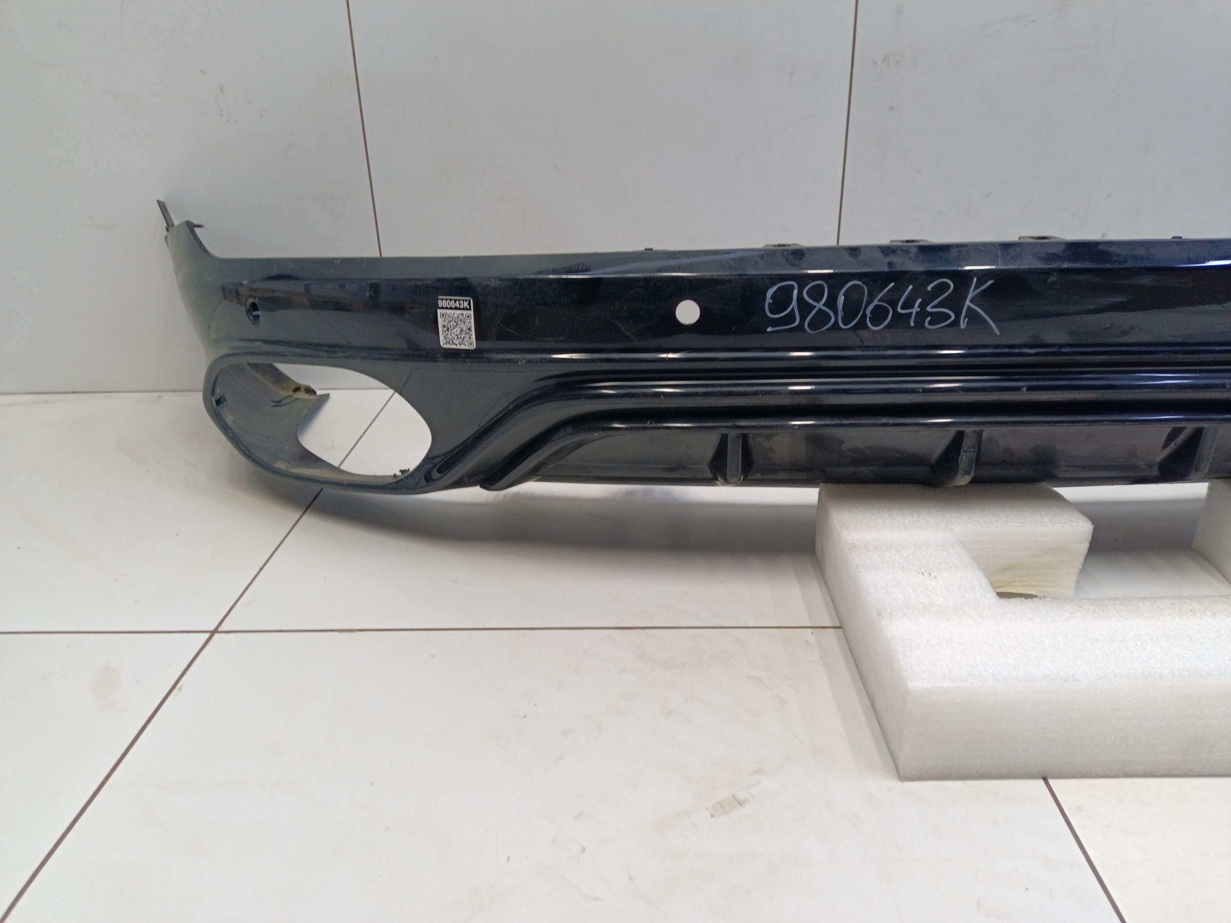 Бампер задний нижняя часть Geely Tugella 1 Restail