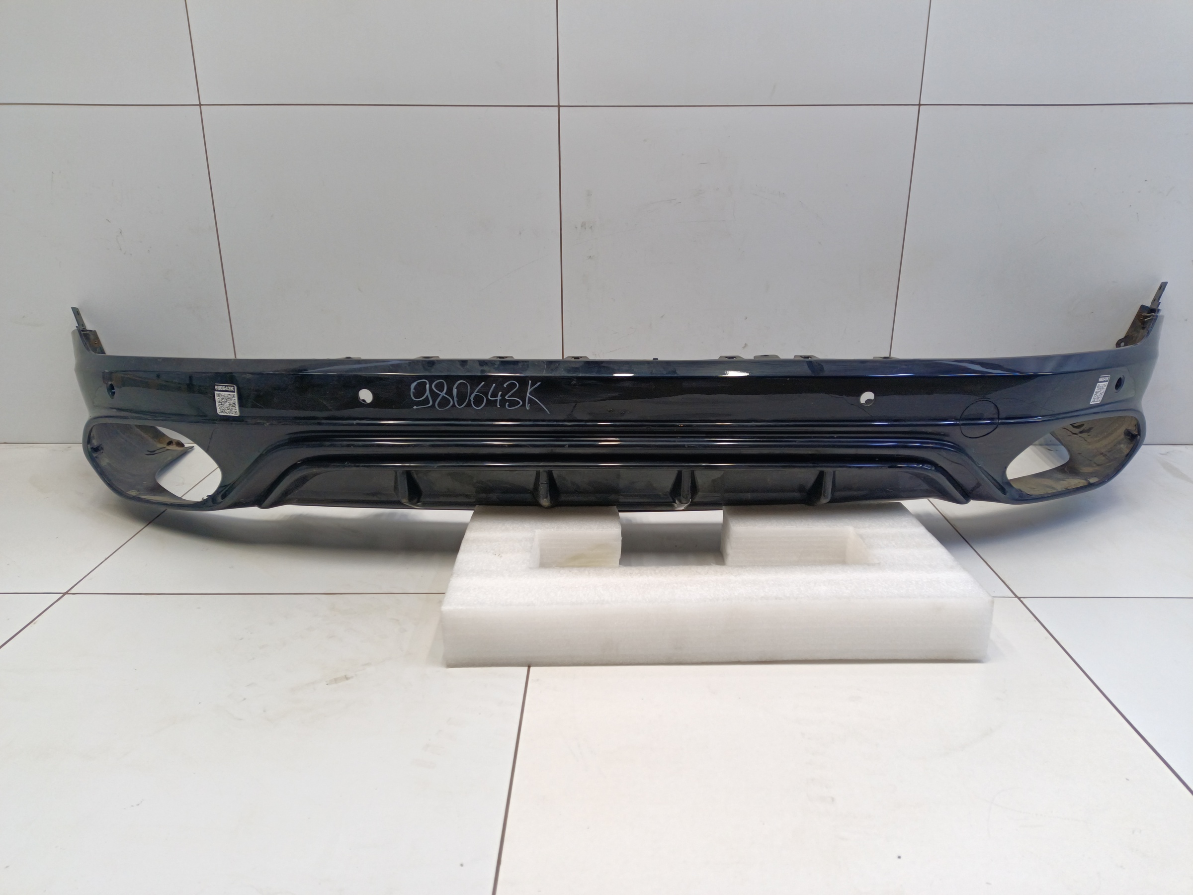 Бампер задний нижняя часть Geely Tugella 1 Restail