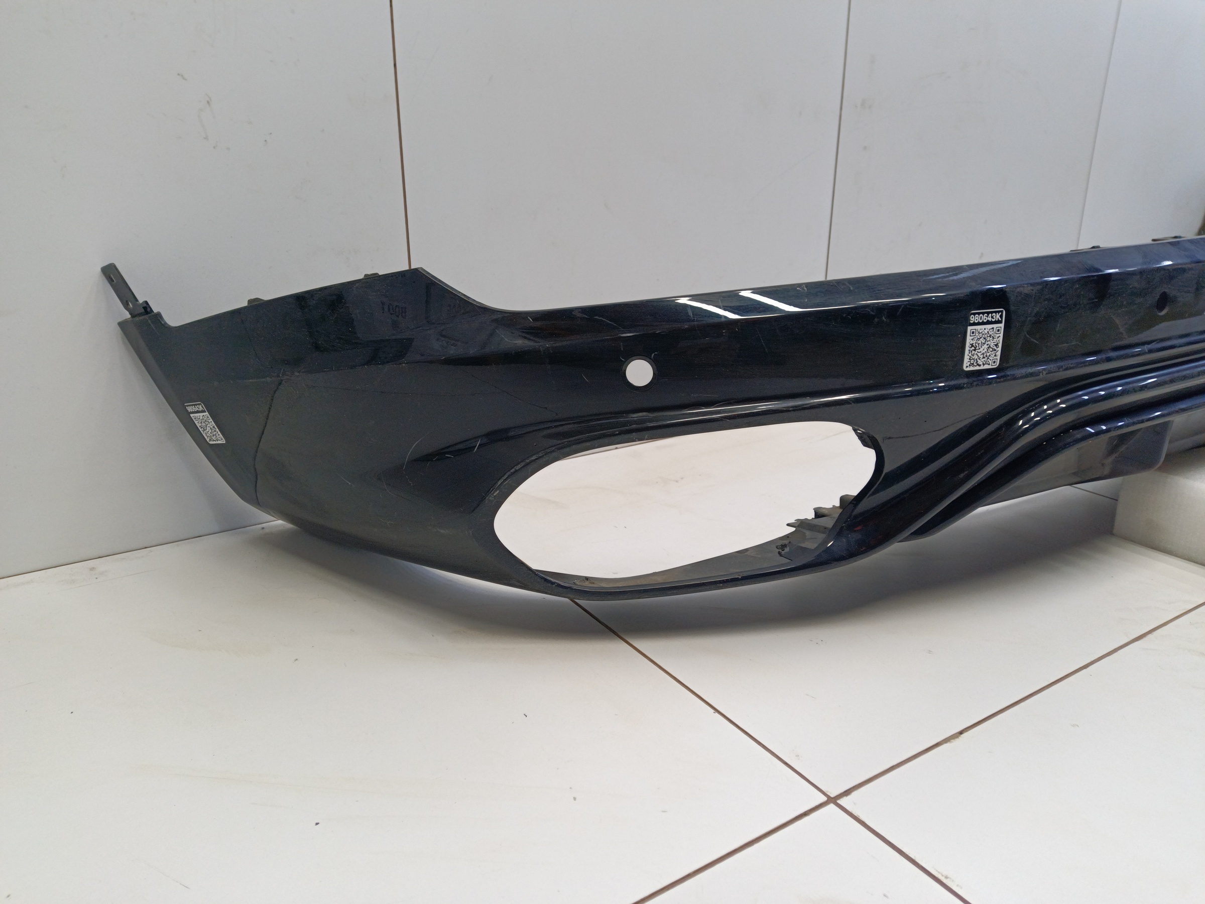 Бампер задний нижняя часть Geely Tugella 1 Restail