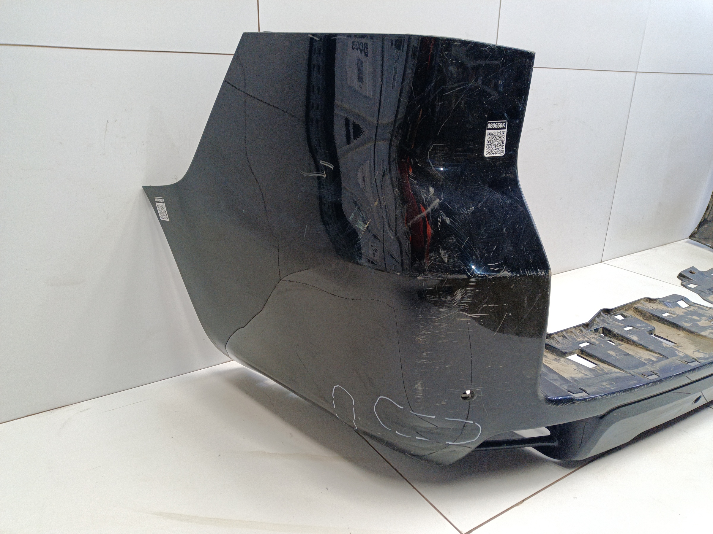 Бампер задний Toyota Land Cruiser Prado 150 Restail 2