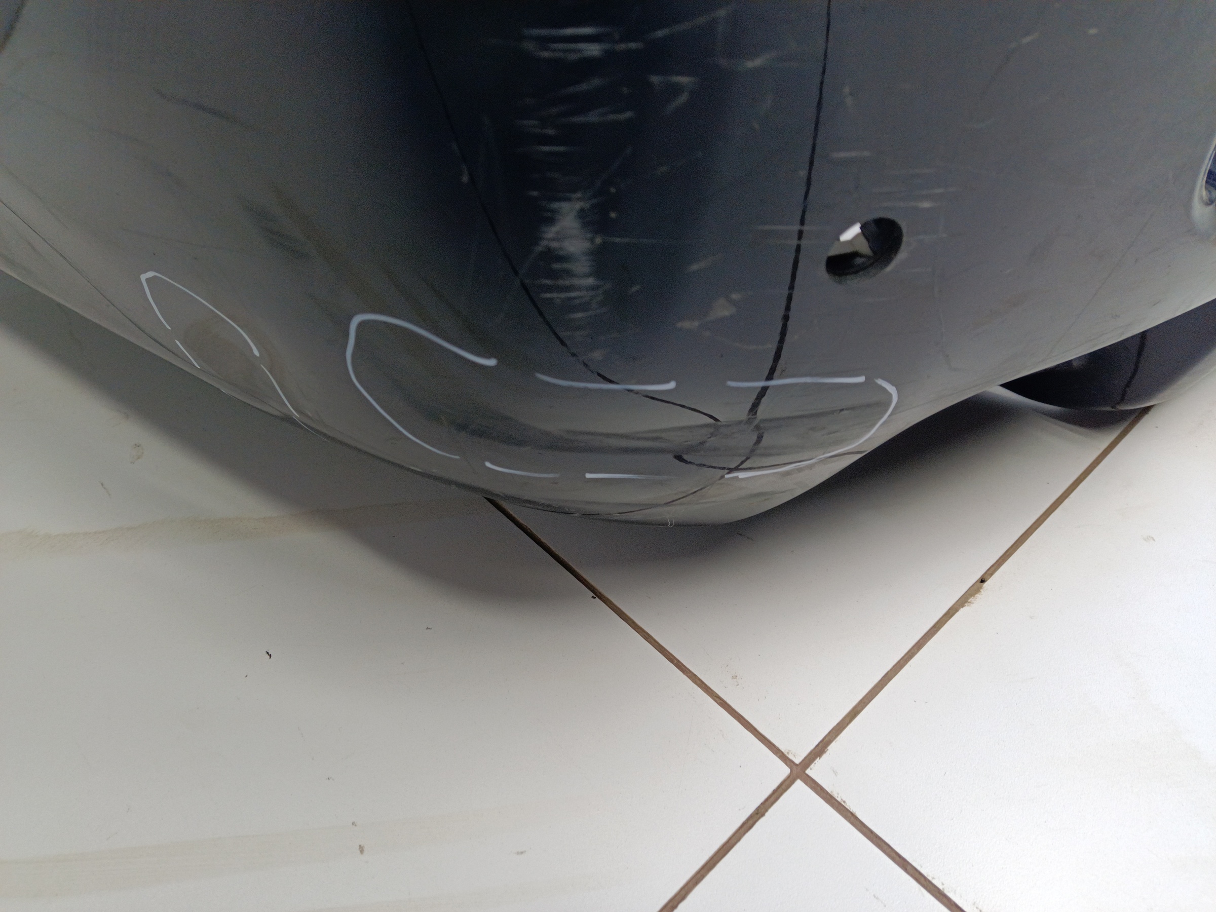 Бампер задний Toyota Land Cruiser Prado 150 Restail 2