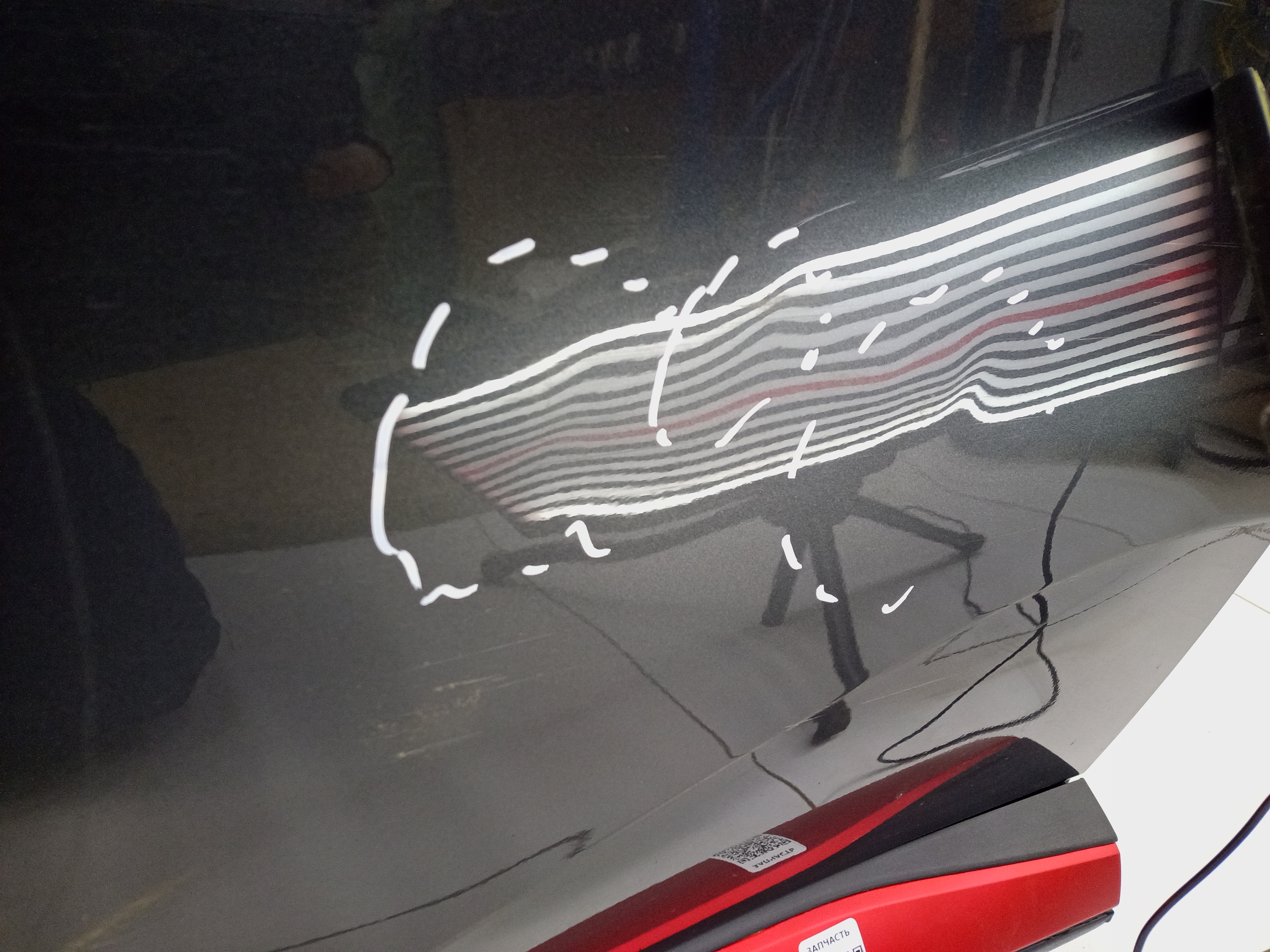 Дверь задняя правая Changan CS55Plus Restail