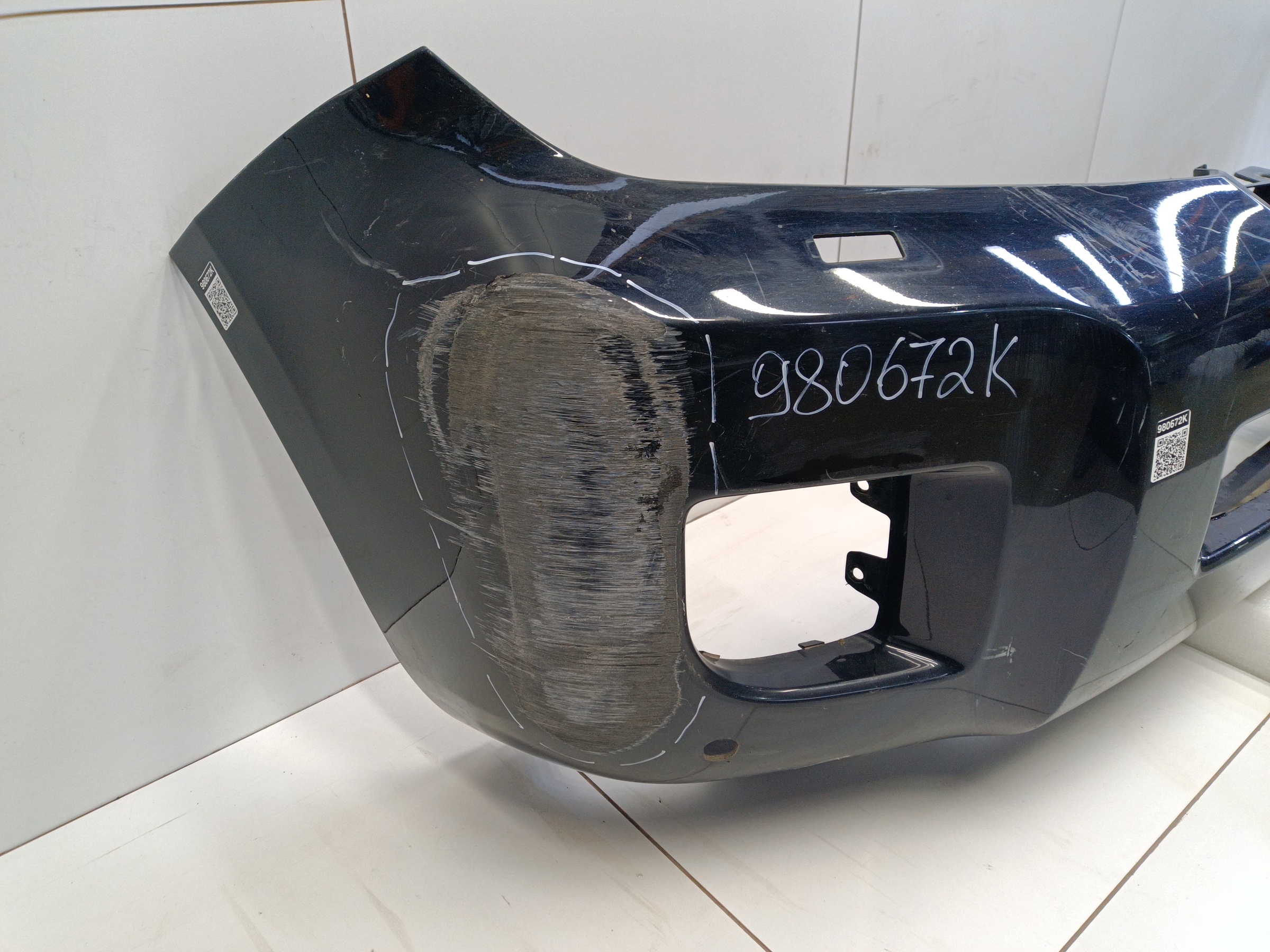 Бампер передний Toyota Land Cruiser 200 Restail 1