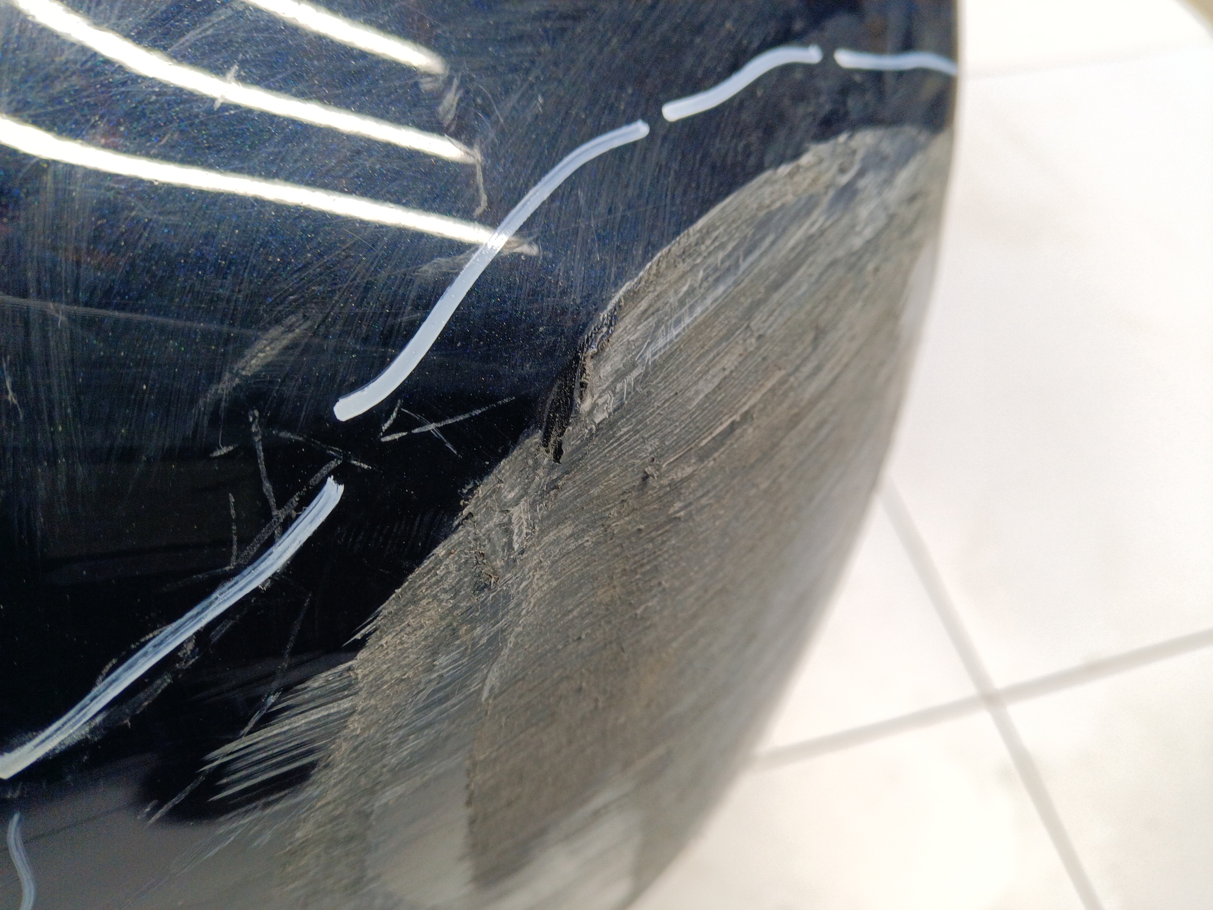 Бампер передний Toyota Land Cruiser 200 Restail 1