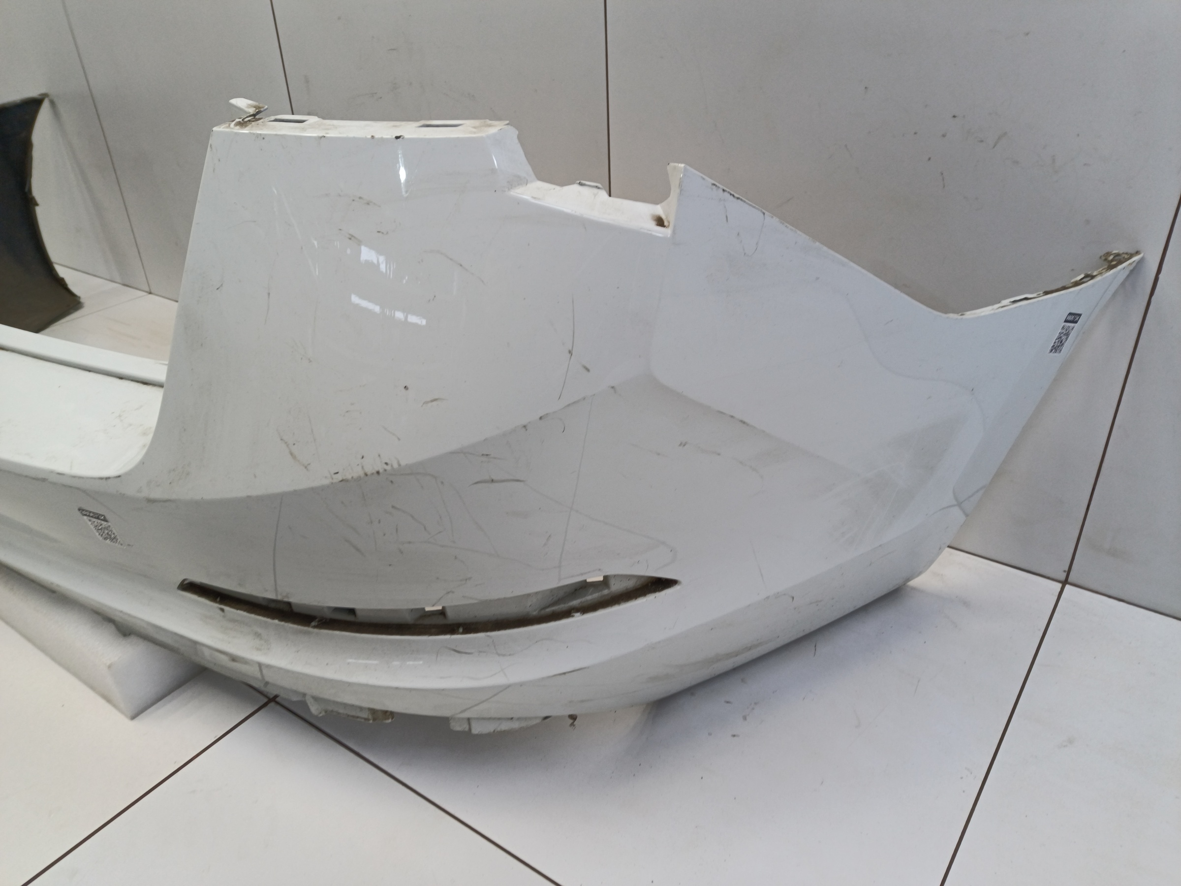 Бампер задний Skoda Rapid 2